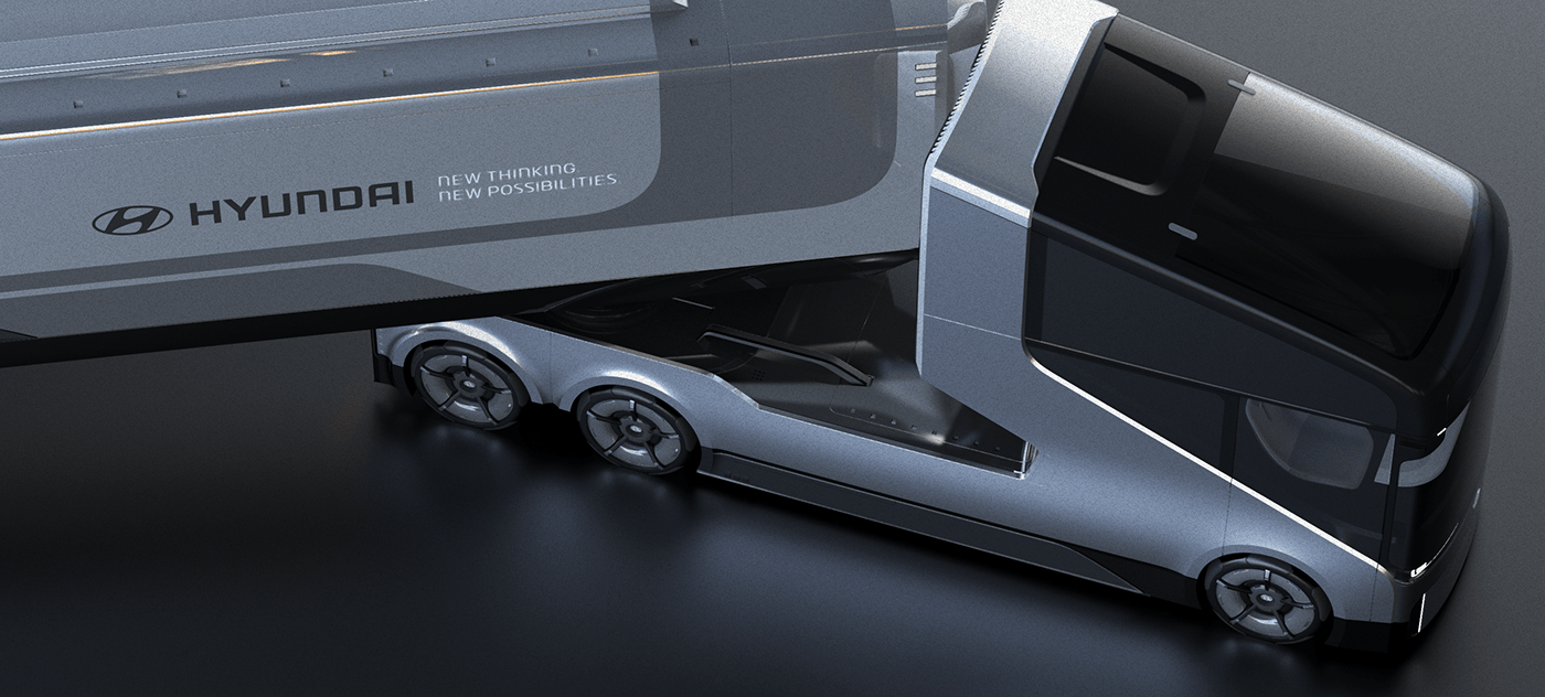 truck，transport，future，Modern automobile，conceptual design，