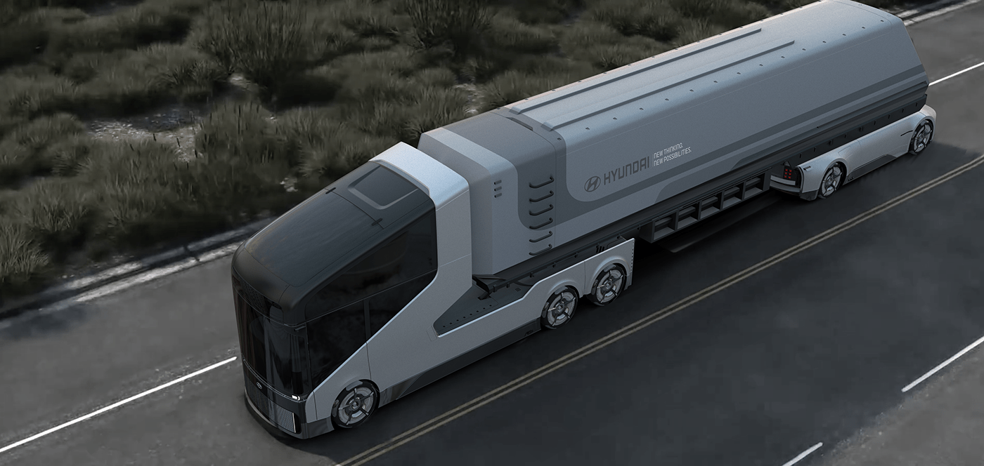 truck，transport，future，Modern automobile，conceptual design，