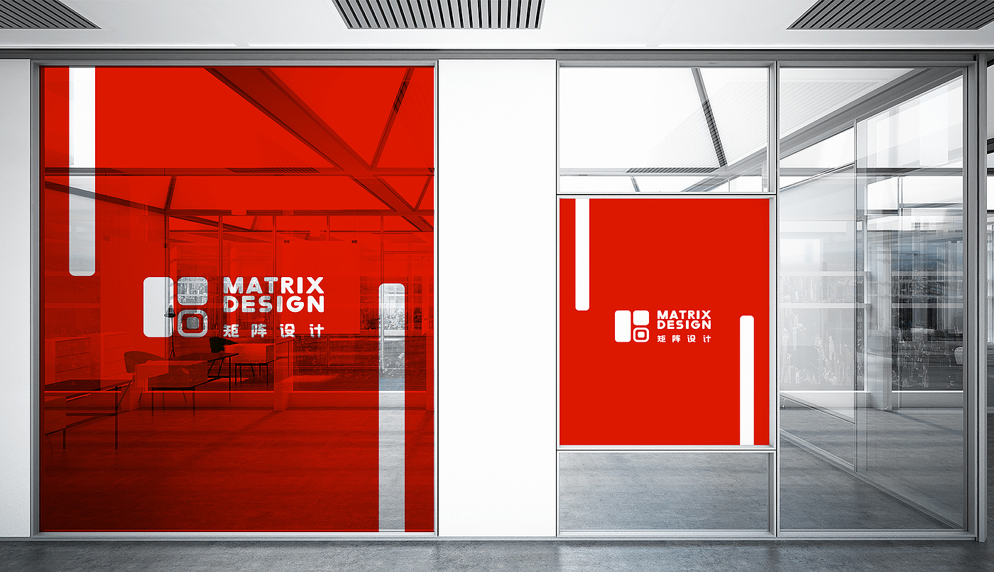 Matrix design，logo，VI design，