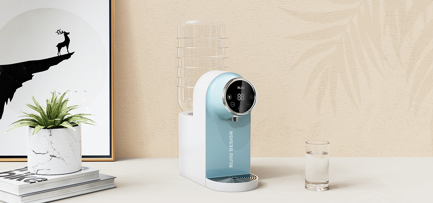 Water dispenser，small home appliances，Product appearance design，