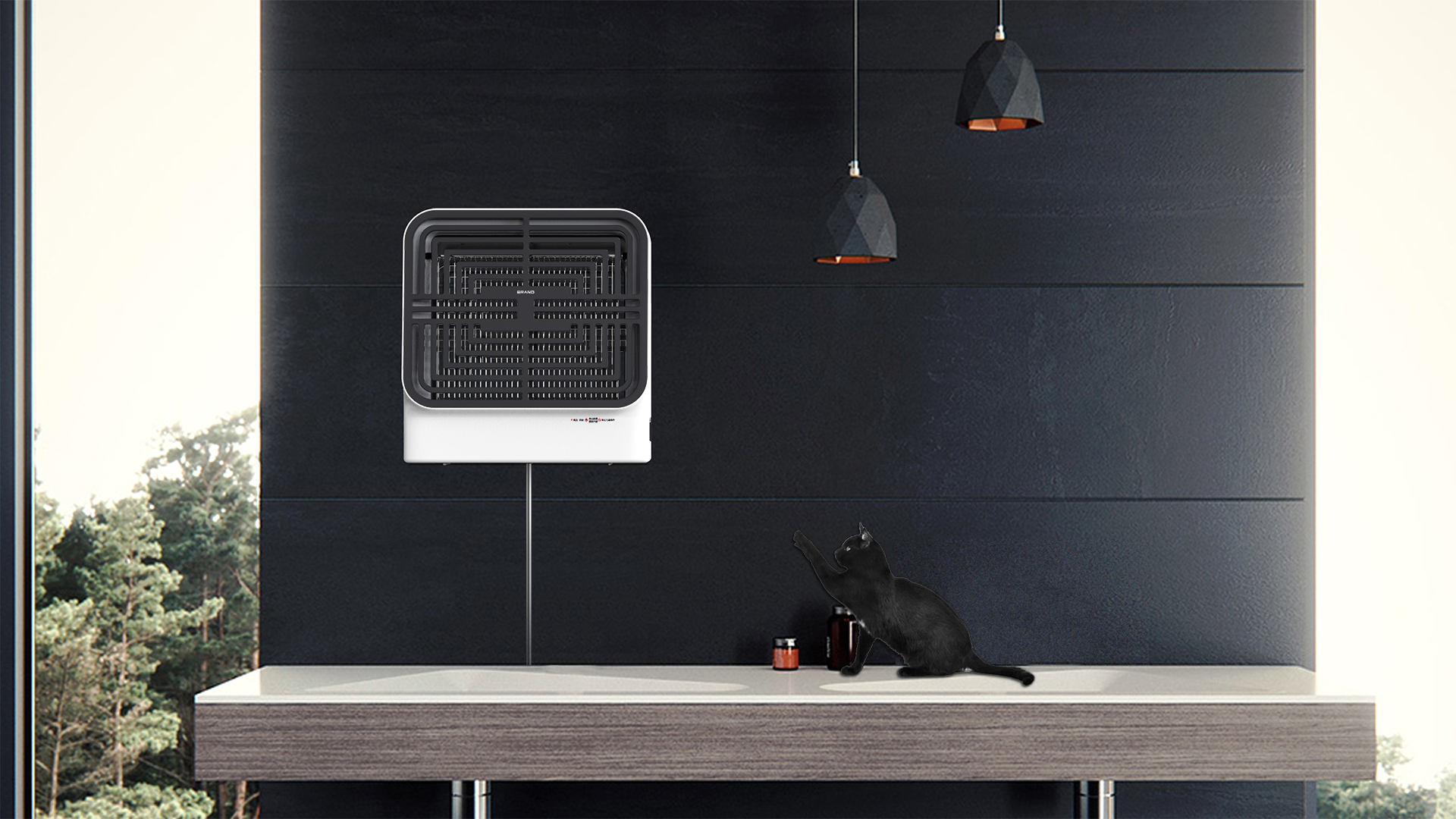 Mosquito killing lamp，Wall mounted mosquito killing lamp，Spectral mosquito control，