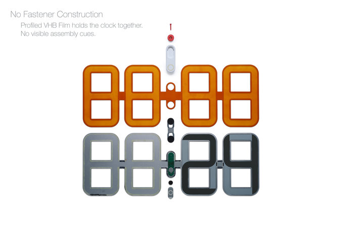 GoodDesignAward，EInk，clocks and watches，1 meter long and 4 mm THIN，