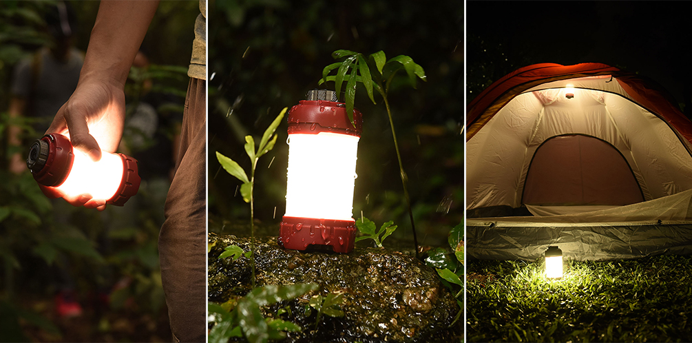 A professional camping lamp，