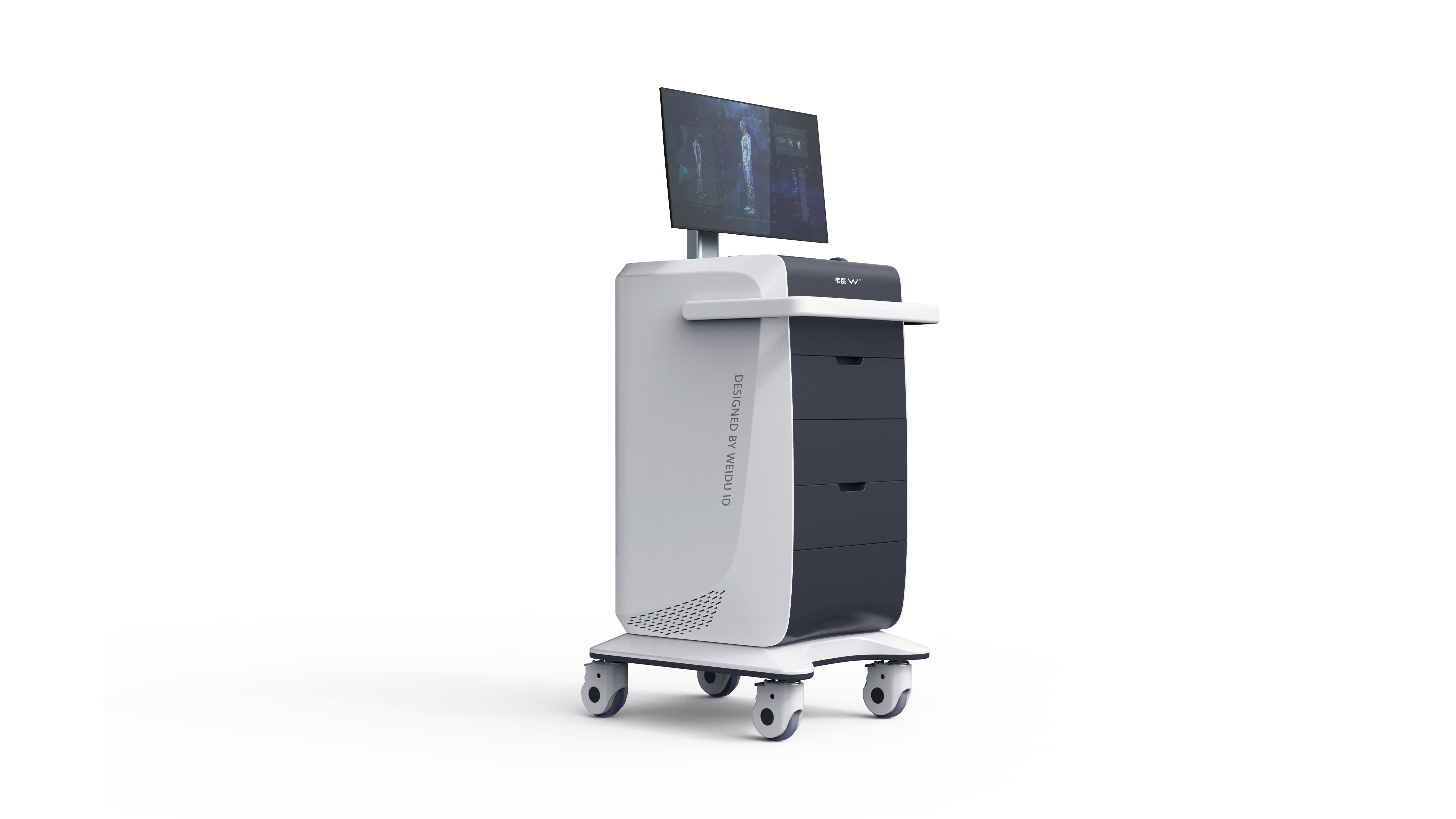 Wen Run，Medical cart，Medical examination，Medical equipment，Simplicity，