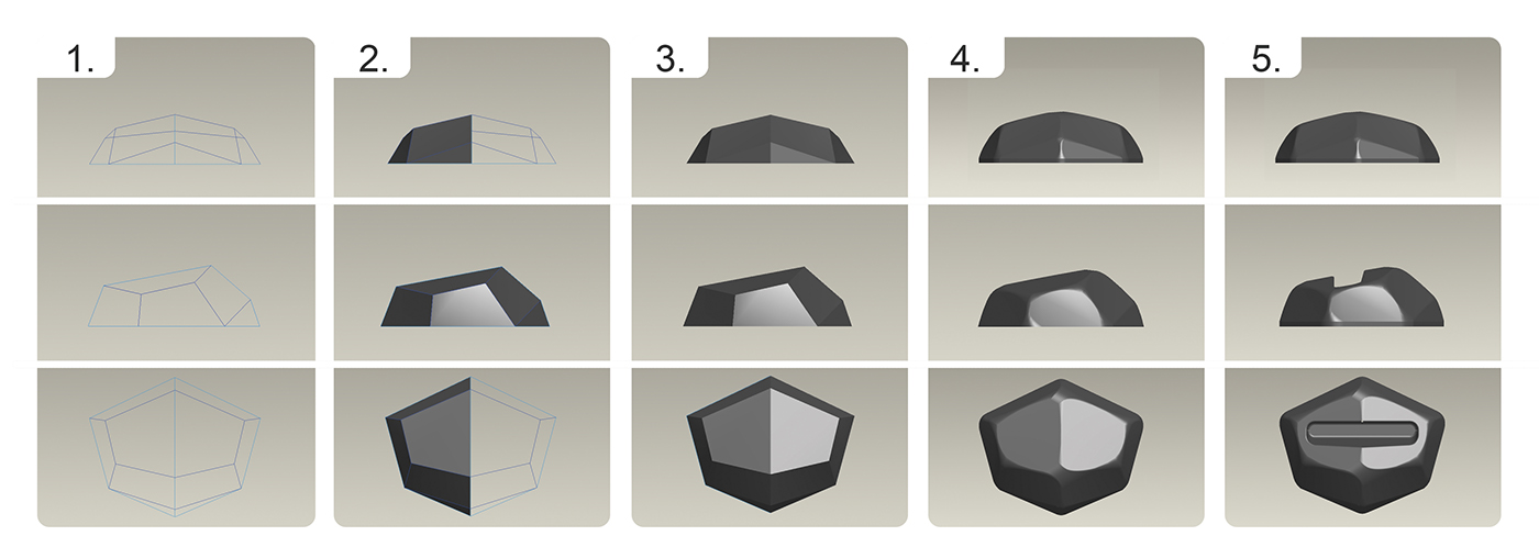PROJECT VORONOI，Tyson polygon，Smooth aluminum chassis，