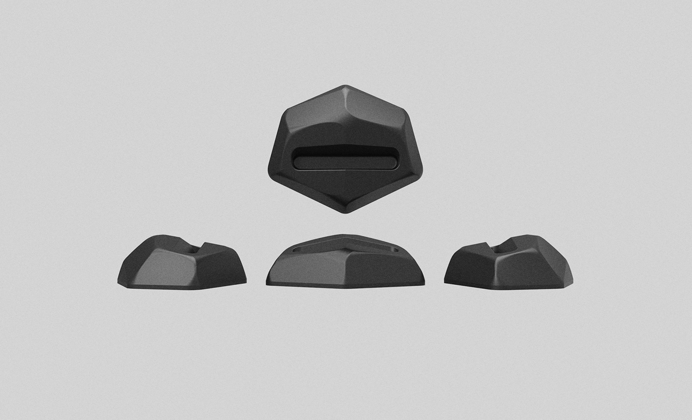 PROJECT VORONOI，Tyson polygon，Smooth aluminum chassis，