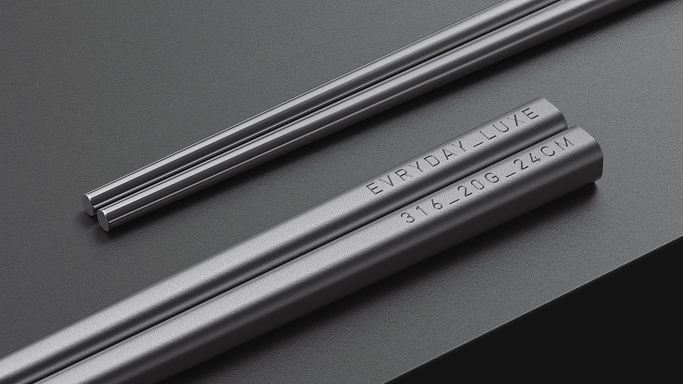 EVRYDAY_LUXE，chopsticks，Metal，
