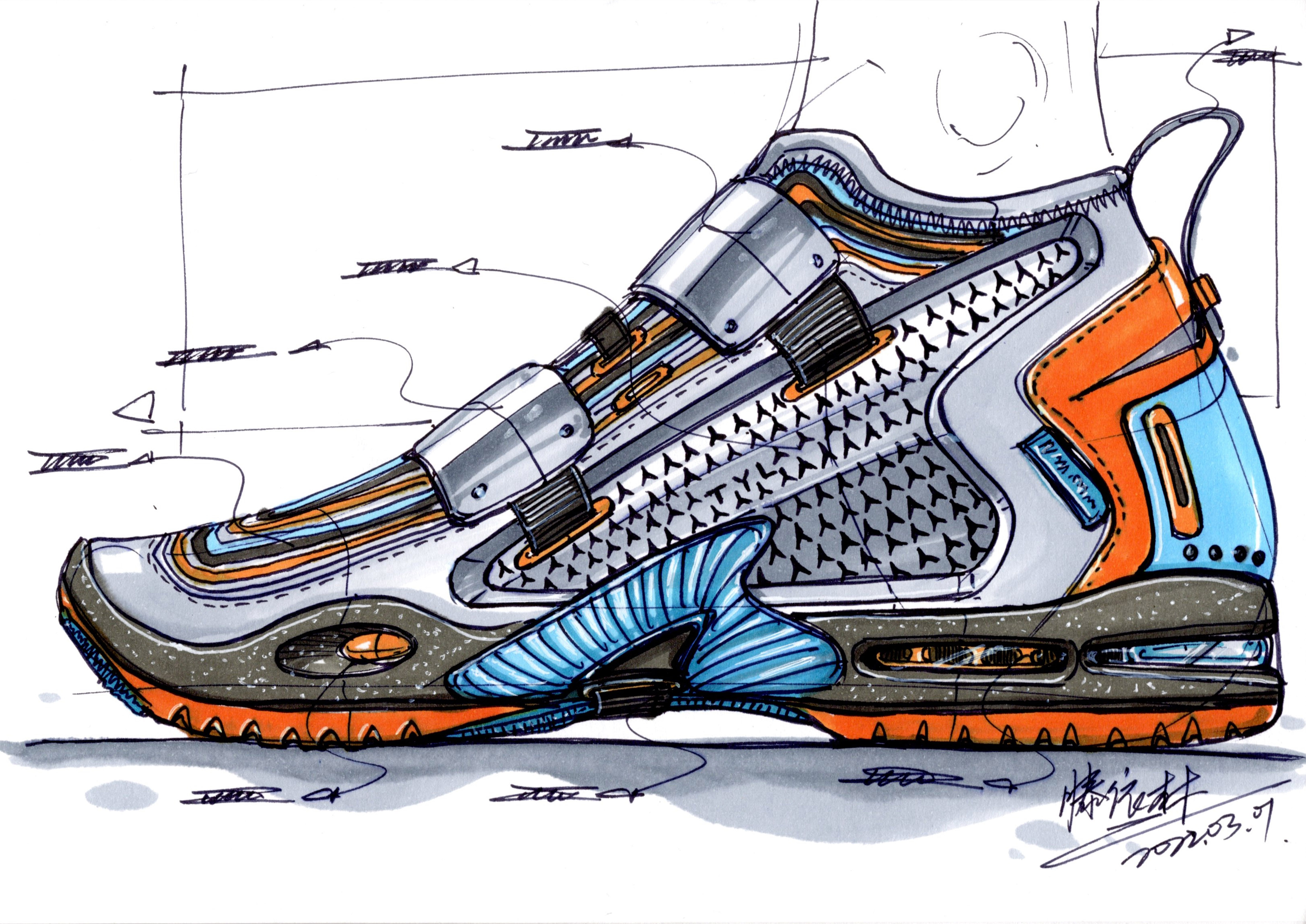 Hand drawn product design，Hand drawn industrial design，Design hand drawn，Product design postgraduate entrance examination，Postgraduate entrance examination for industrial design，Dream-chasing Design Postgraduate Entrance Examination，Designer's hand-painted book，Teng Yilin，