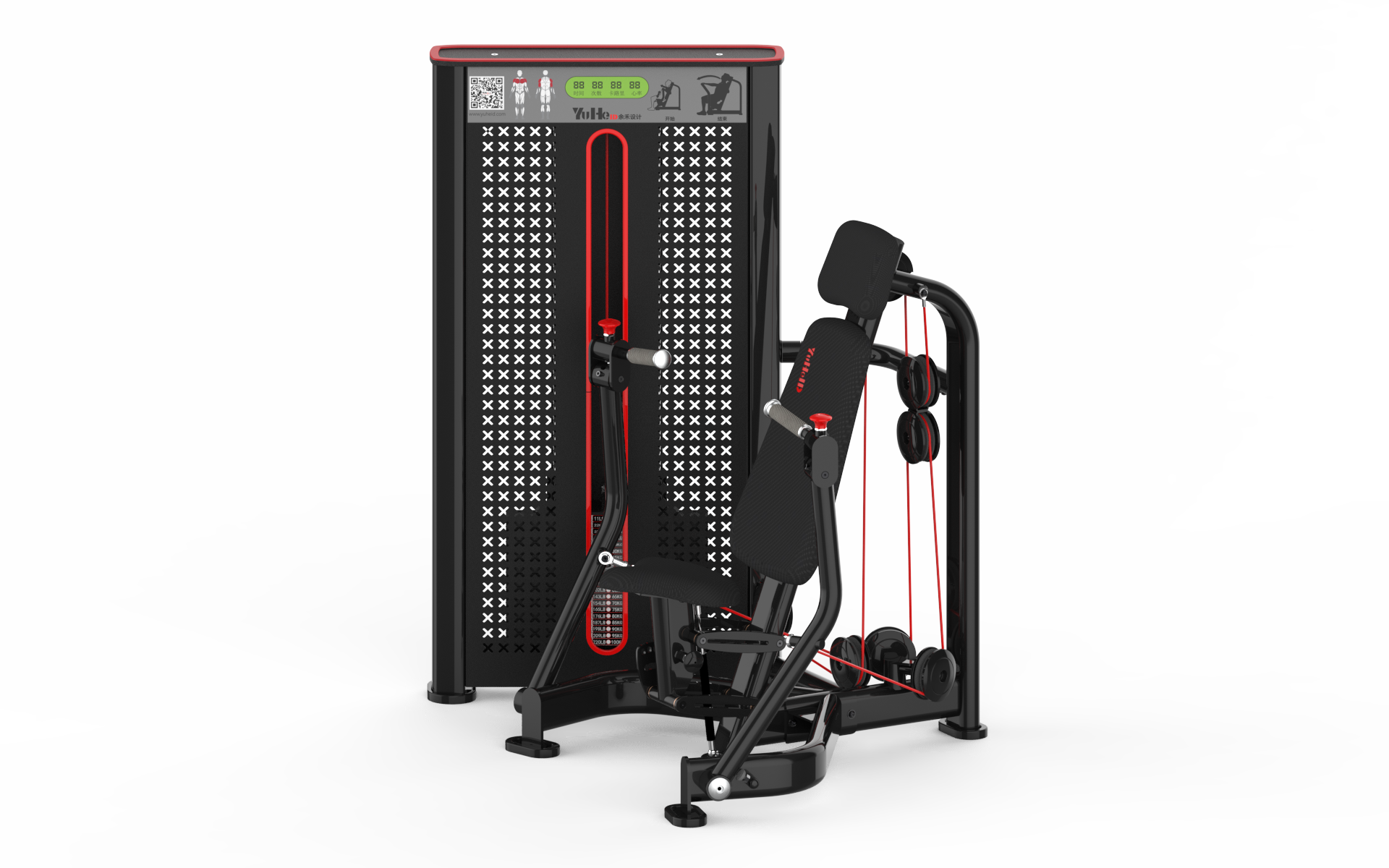 Yu He design，Fitness equipment design，Sports equipment design，Commercial fitness equipment design，Yuhe fitness equipment design，