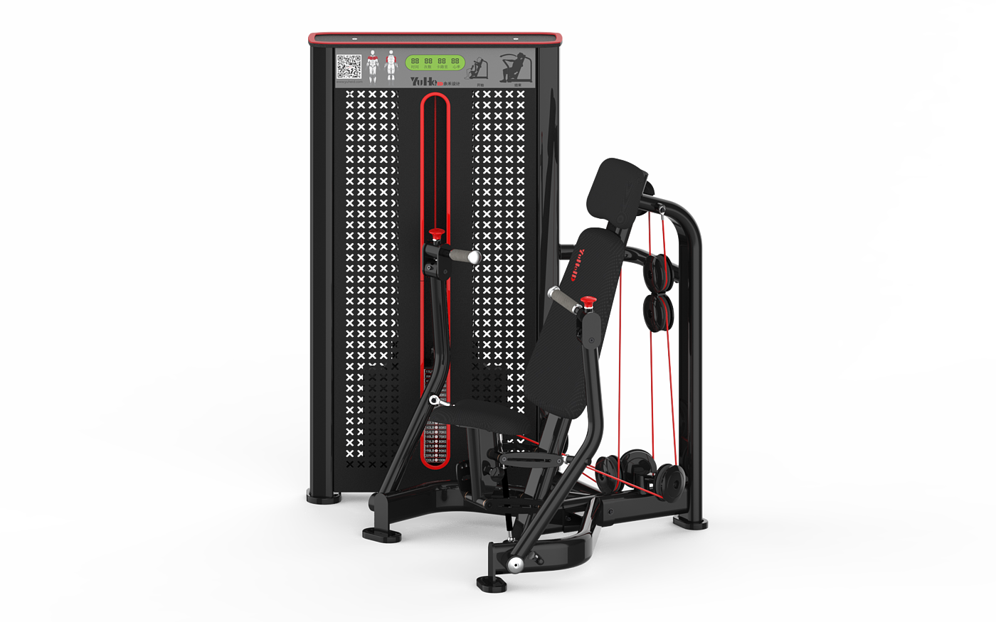 Yu He design，Fitness equipment design，Sports equipment design，Commercial fitness equipment design，Yuhe fitness equipment design，