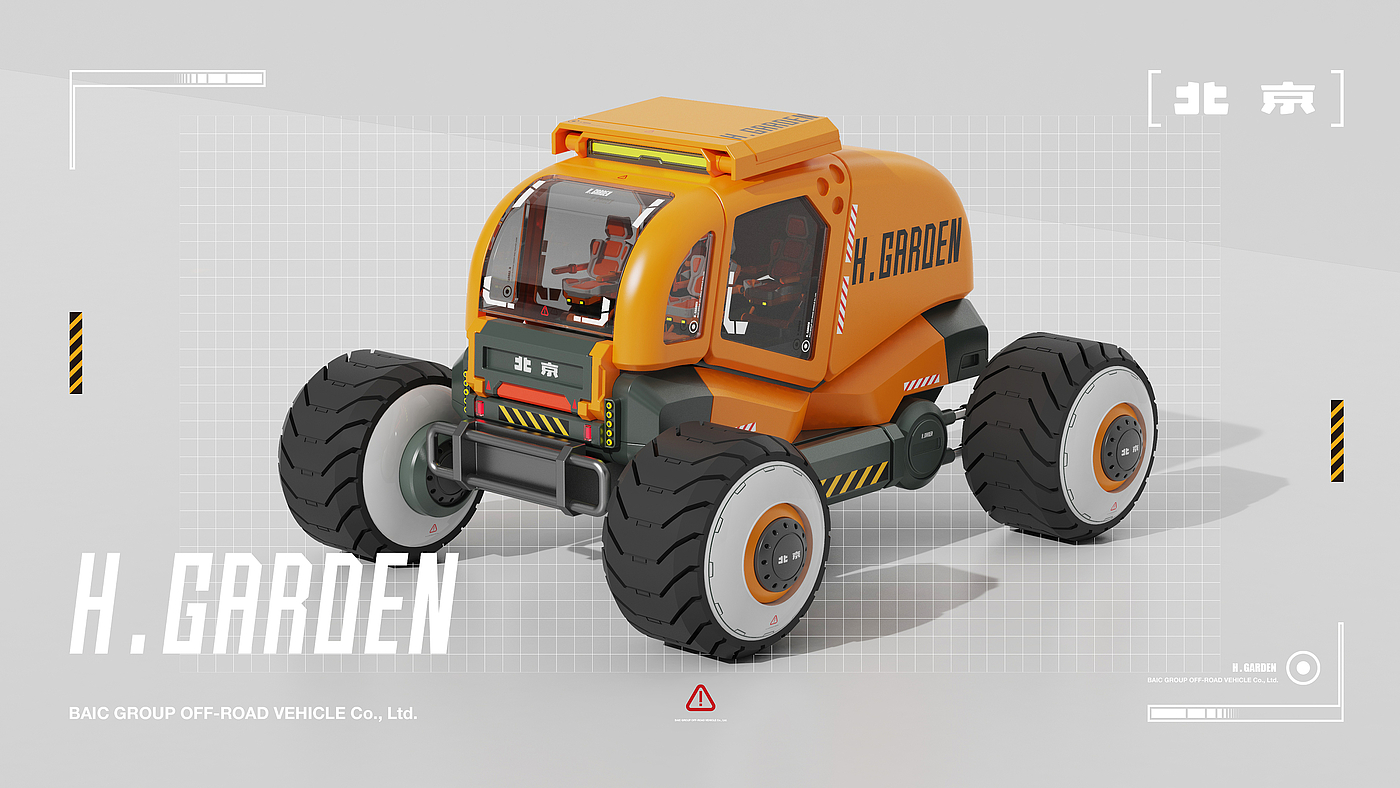 product design，Off-road vehicle，Concept Car，vehicle，outdoors，