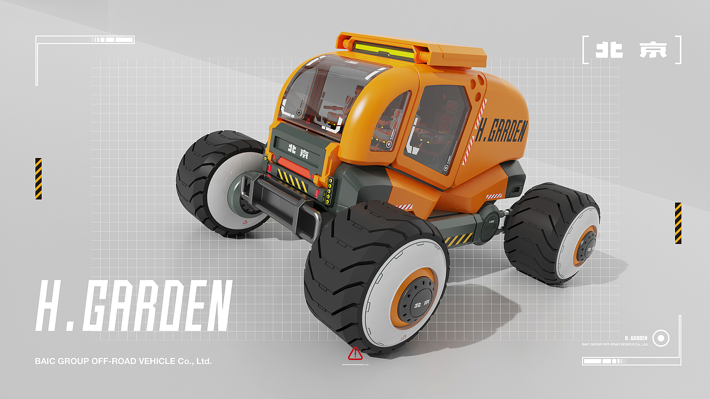 product design，Off-road vehicle，Concept Car，vehicle，outdoors，