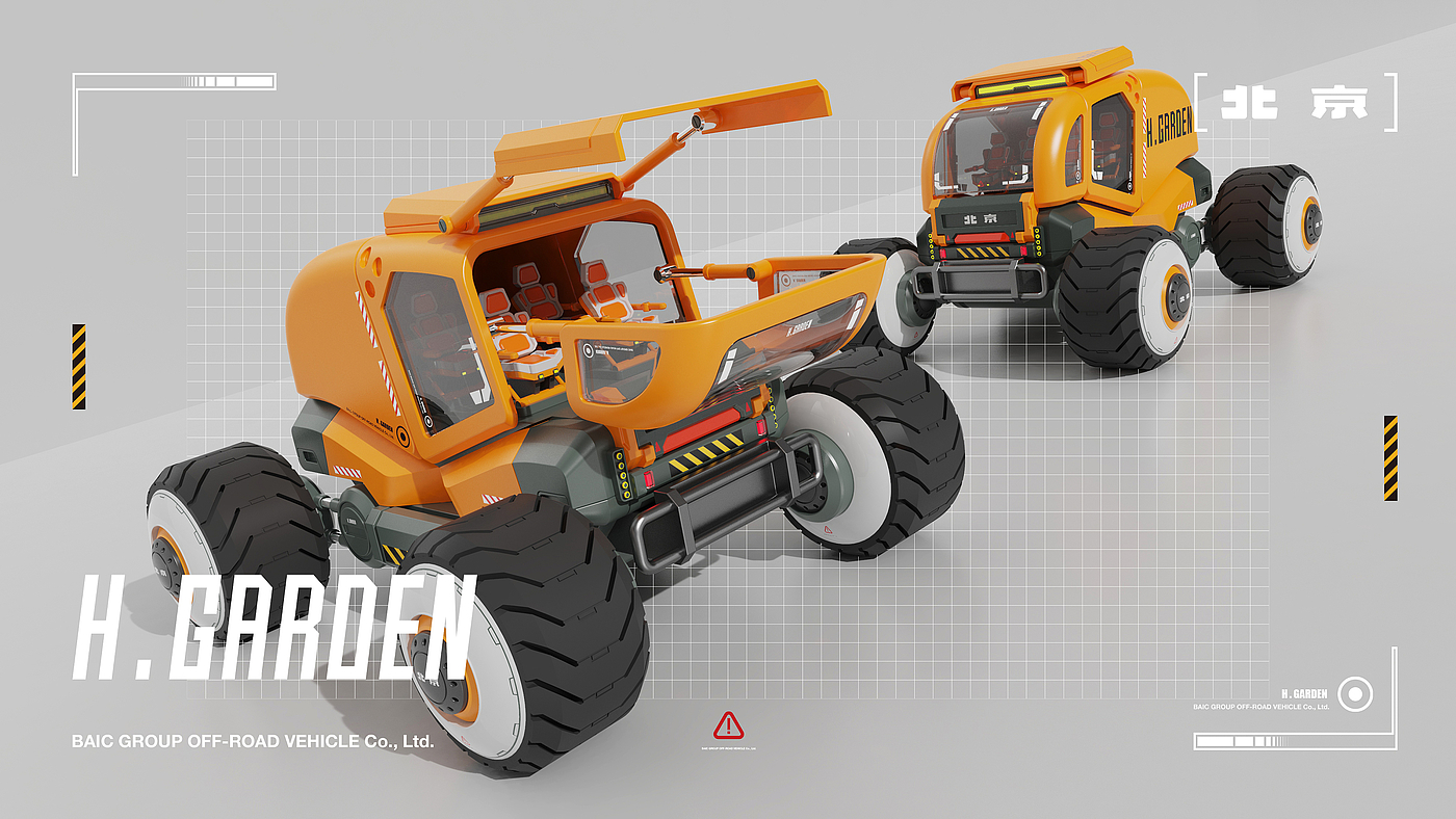 product design，Off-road vehicle，Concept Car，vehicle，outdoors，