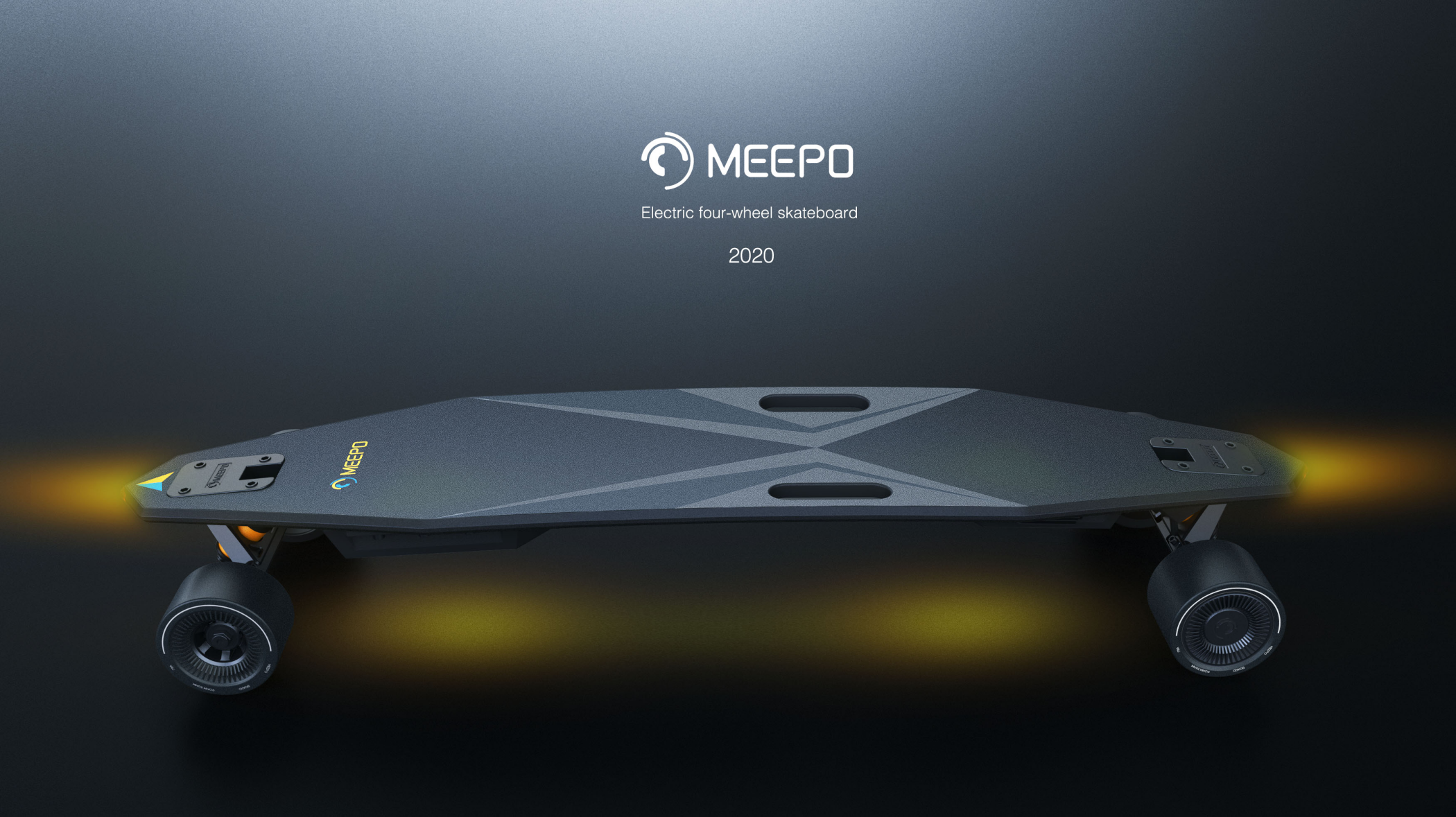 Four-wheel electric skateboard，Short-distance transportation tool，Skate，