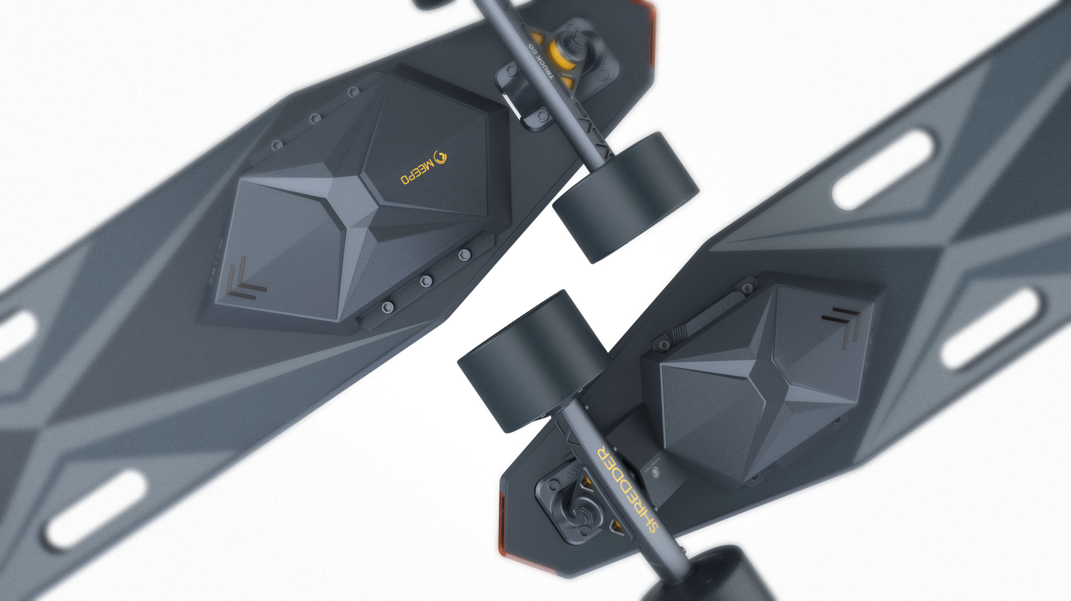 Four-wheel electric skateboard，Short-distance transportation tool，Skate，