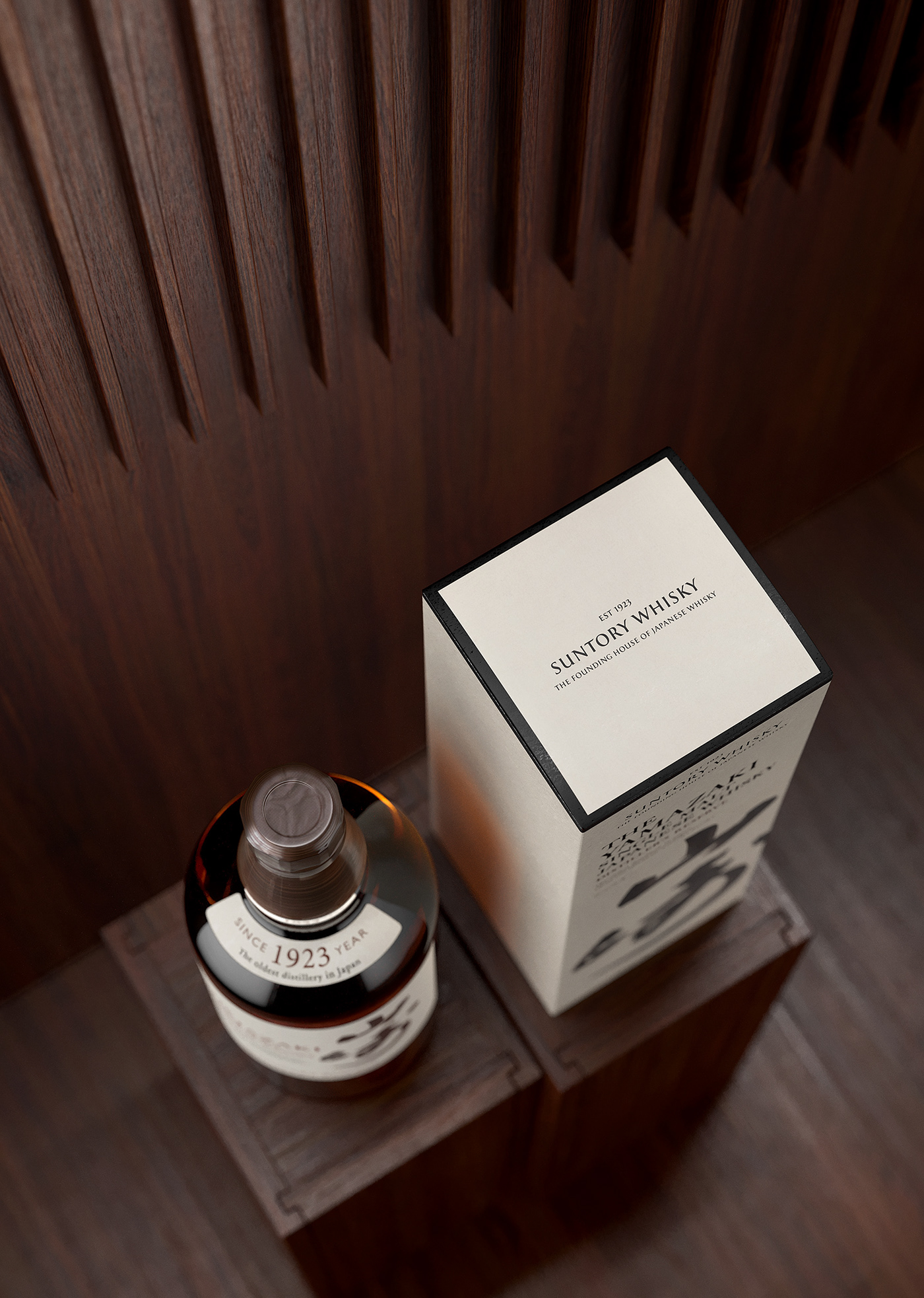 David Turfitt，Yamazaki Distilled Liquor Reserve，Aesthetic design，Washi paper，packing design，