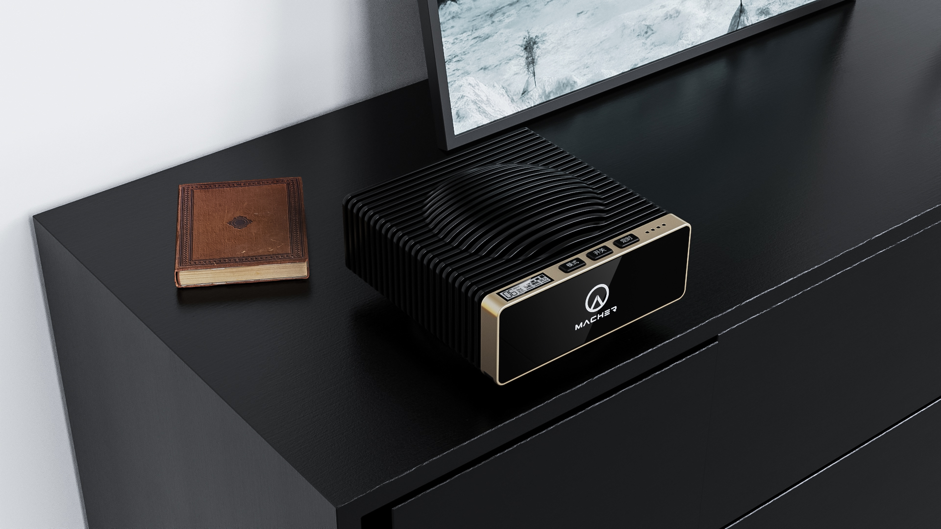 purifier，Appearance design，Shoemach ，product design，