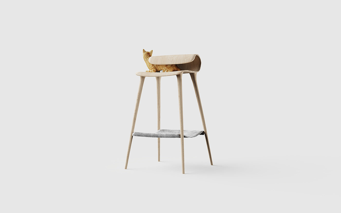 SUNRIU Design，Roll bar chair，人体工程学，产品设计，