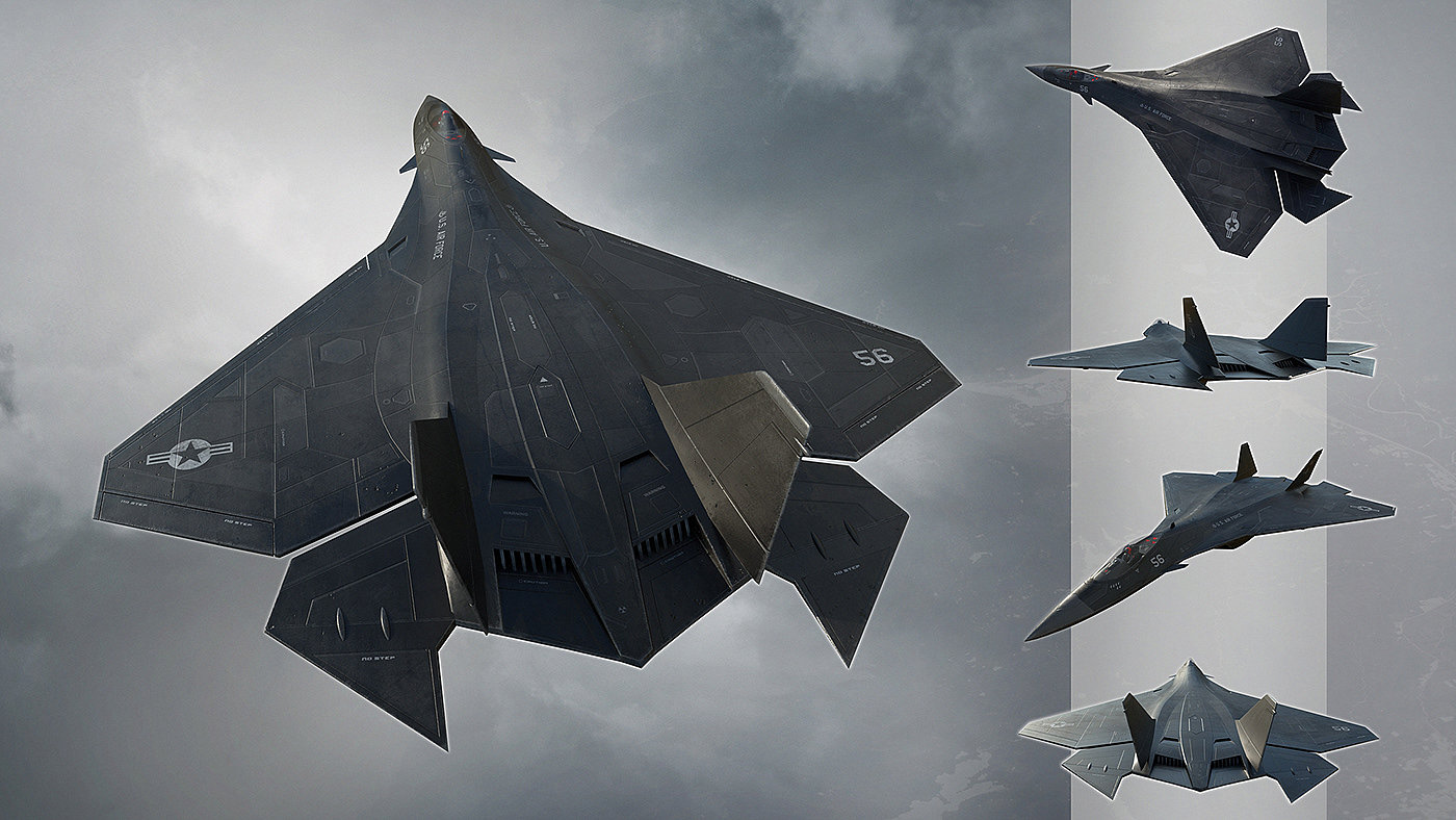 I fill Enchev，F77，Multi-purpose fighter concept，