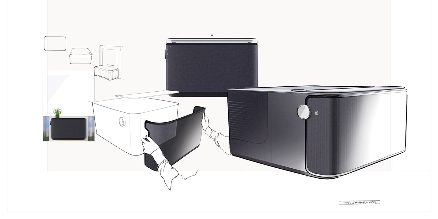 Eva Zaharakos，portfolio，industrial design，sample reels，