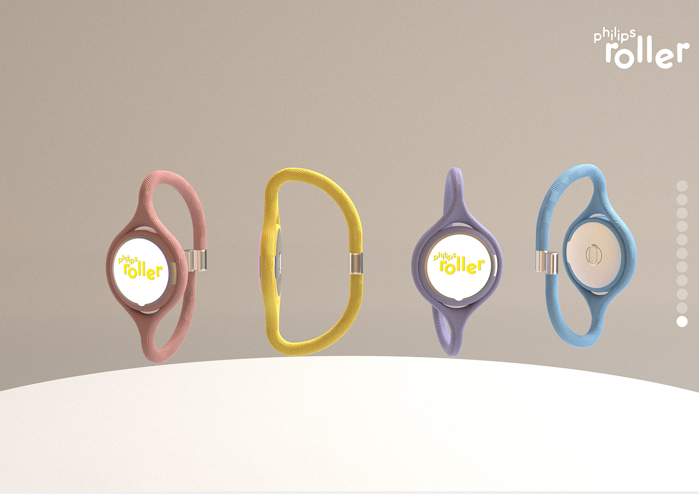 Philips，Roller speaker，product design，Redesign，Ultrasonic sound wave，The Roller，