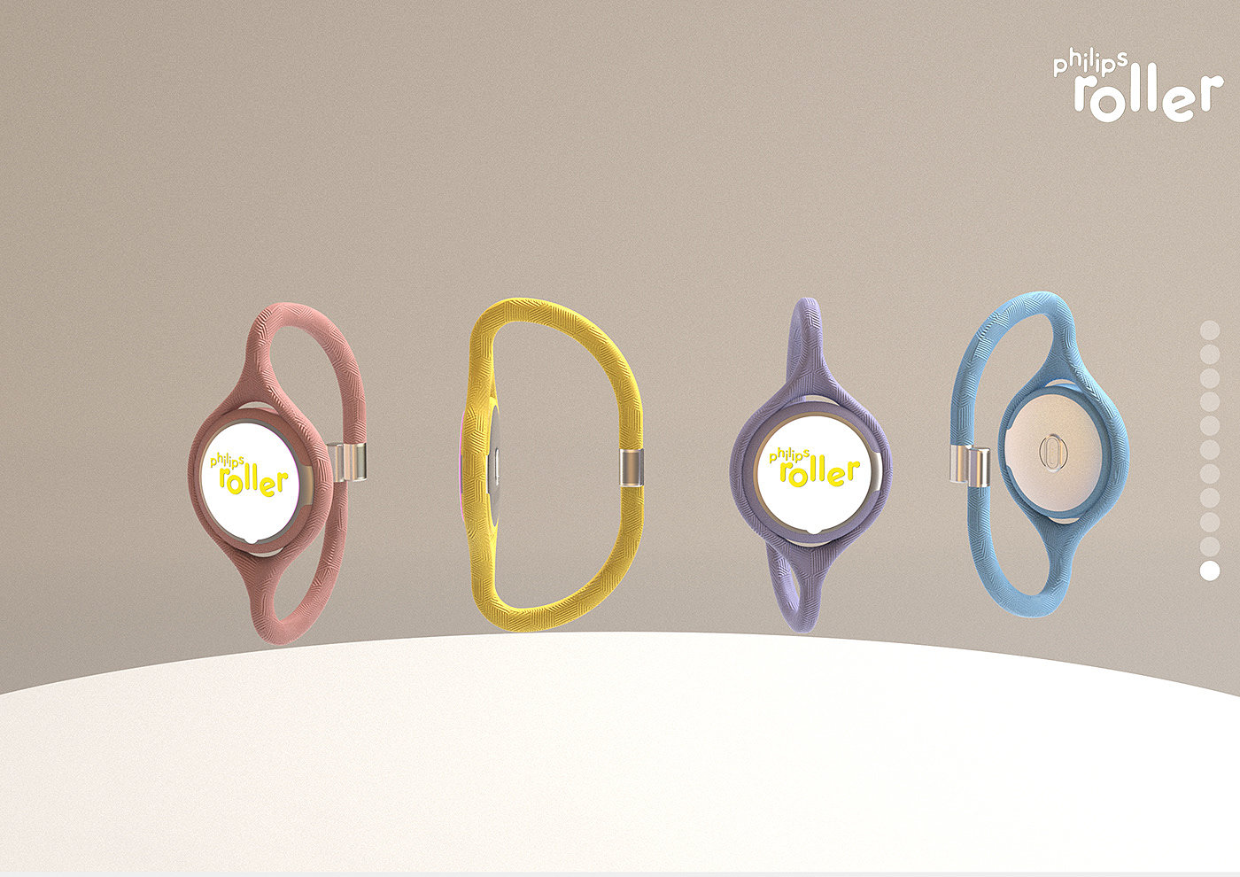Philips，Roller speaker，product design，Redesign，Ultrasonic sound wave，The Roller，