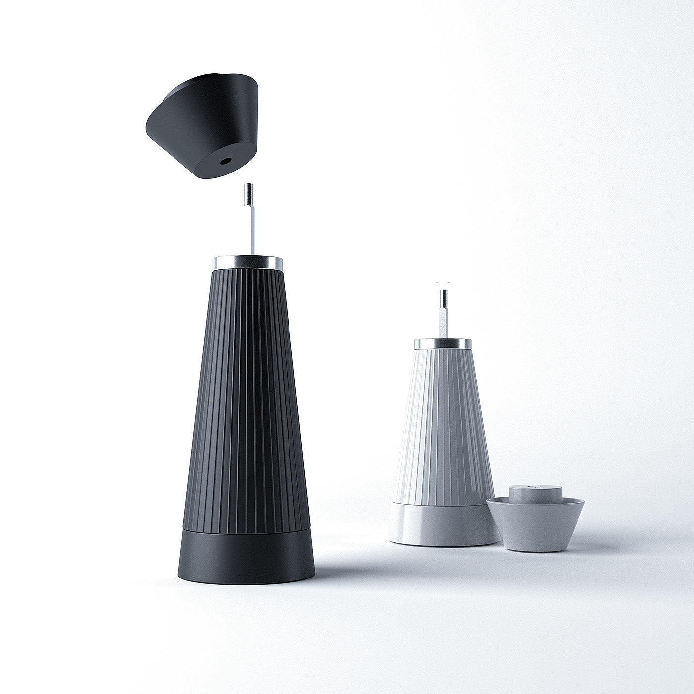 Arun Kumar，Salt and pepper grinder，product design，