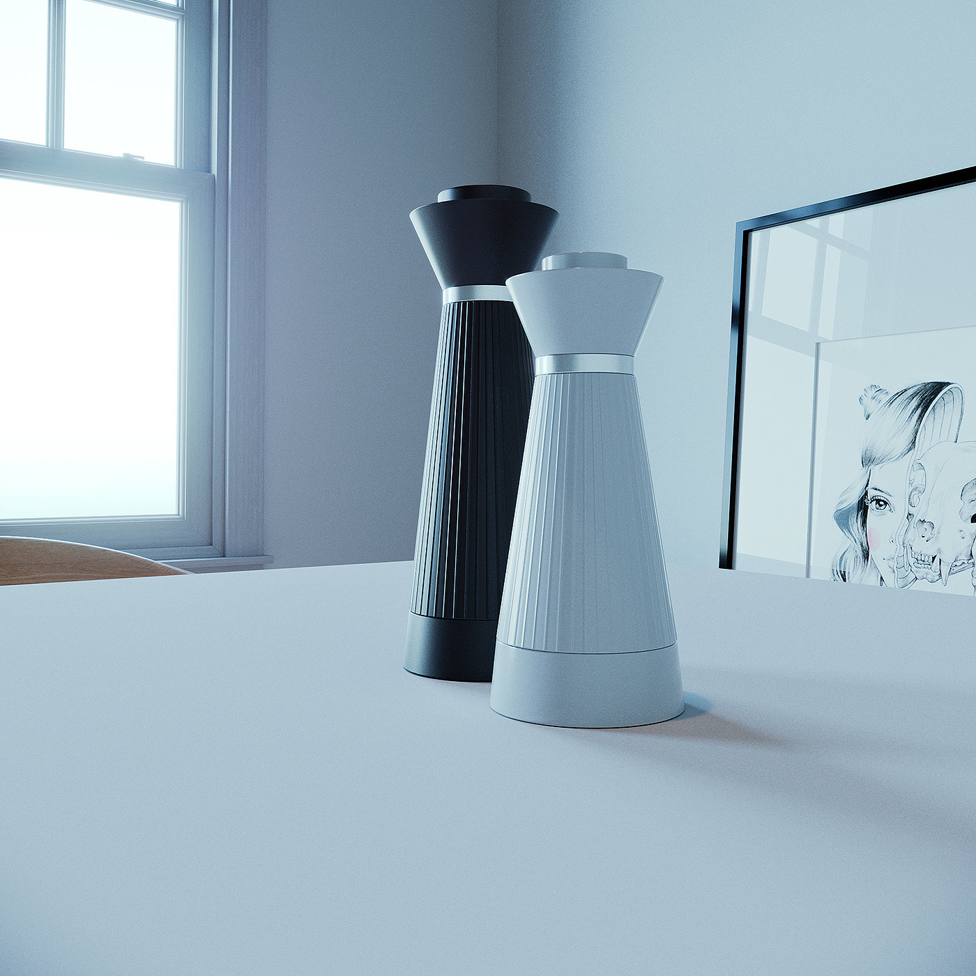 Arun Kumar，Salt and pepper grinder，product design，