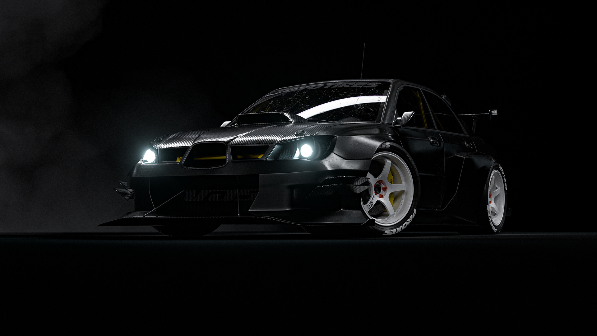 Ayoub EL Boukili，IMPRZ-WRX，Automobile design，Render，