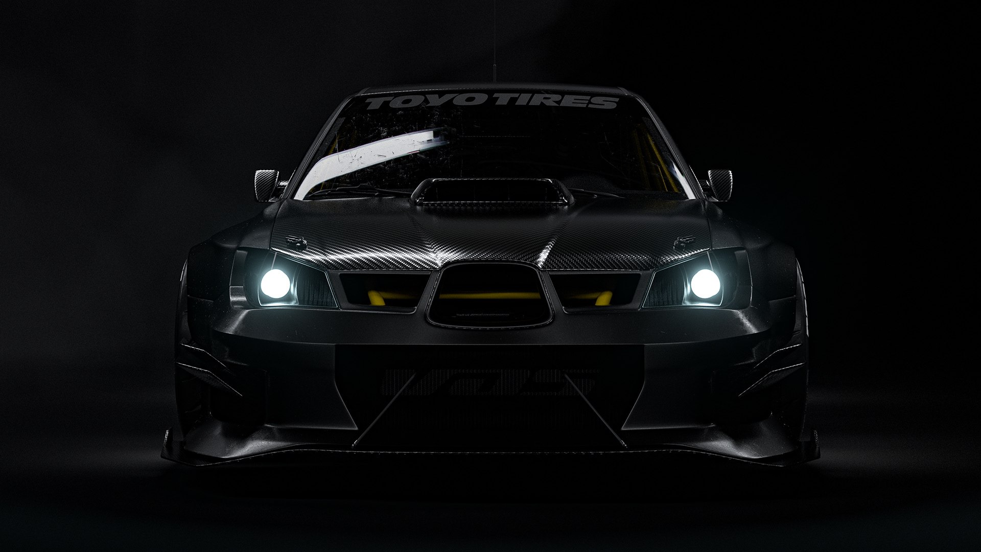 Ayoub EL Boukili，IMPRZ-WRX，Automobile design，Render，