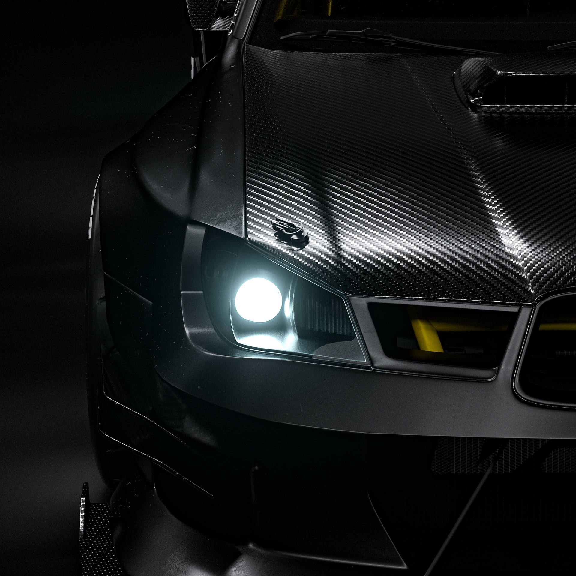 Ayoub EL Boukili，IMPRZ-WRX，Automobile design，Render，