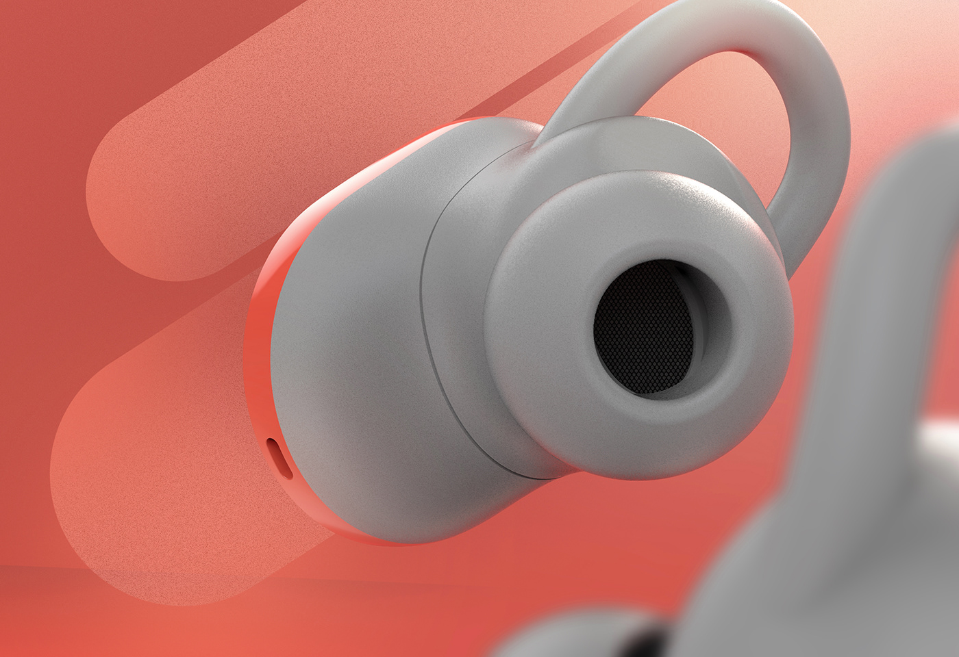 reddot winner 2022，jbl，Earphone design，product design，Ergonomics，Portability，2022 red dot award works，