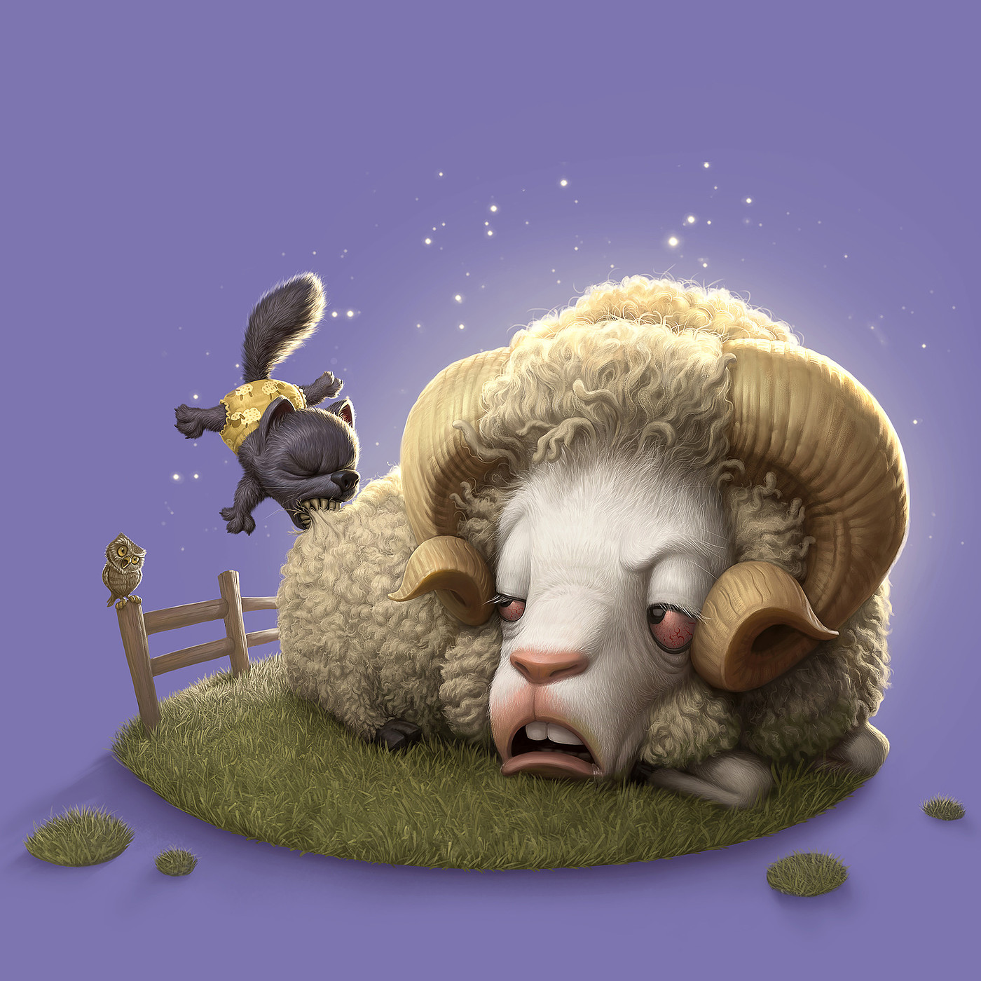 Tiago Hoisel，Illustration，children，