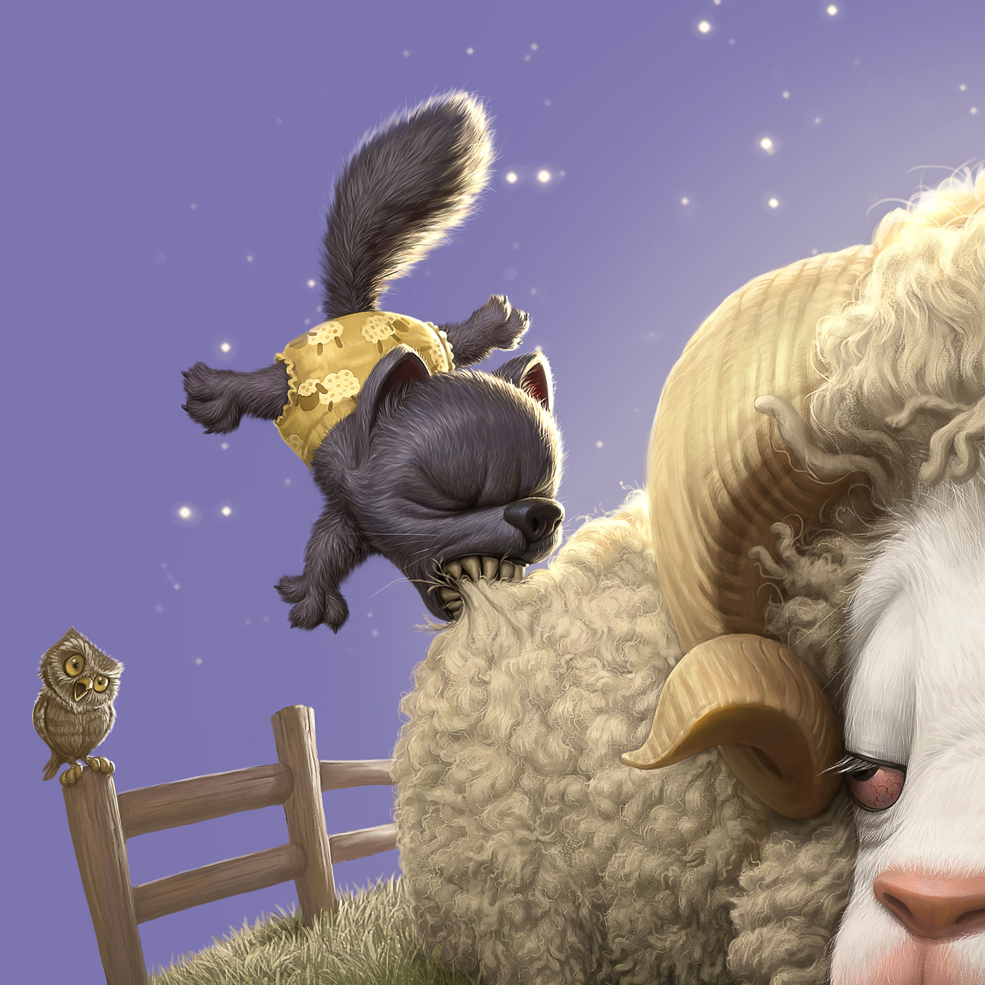 Tiago Hoisel，Illustration，children，