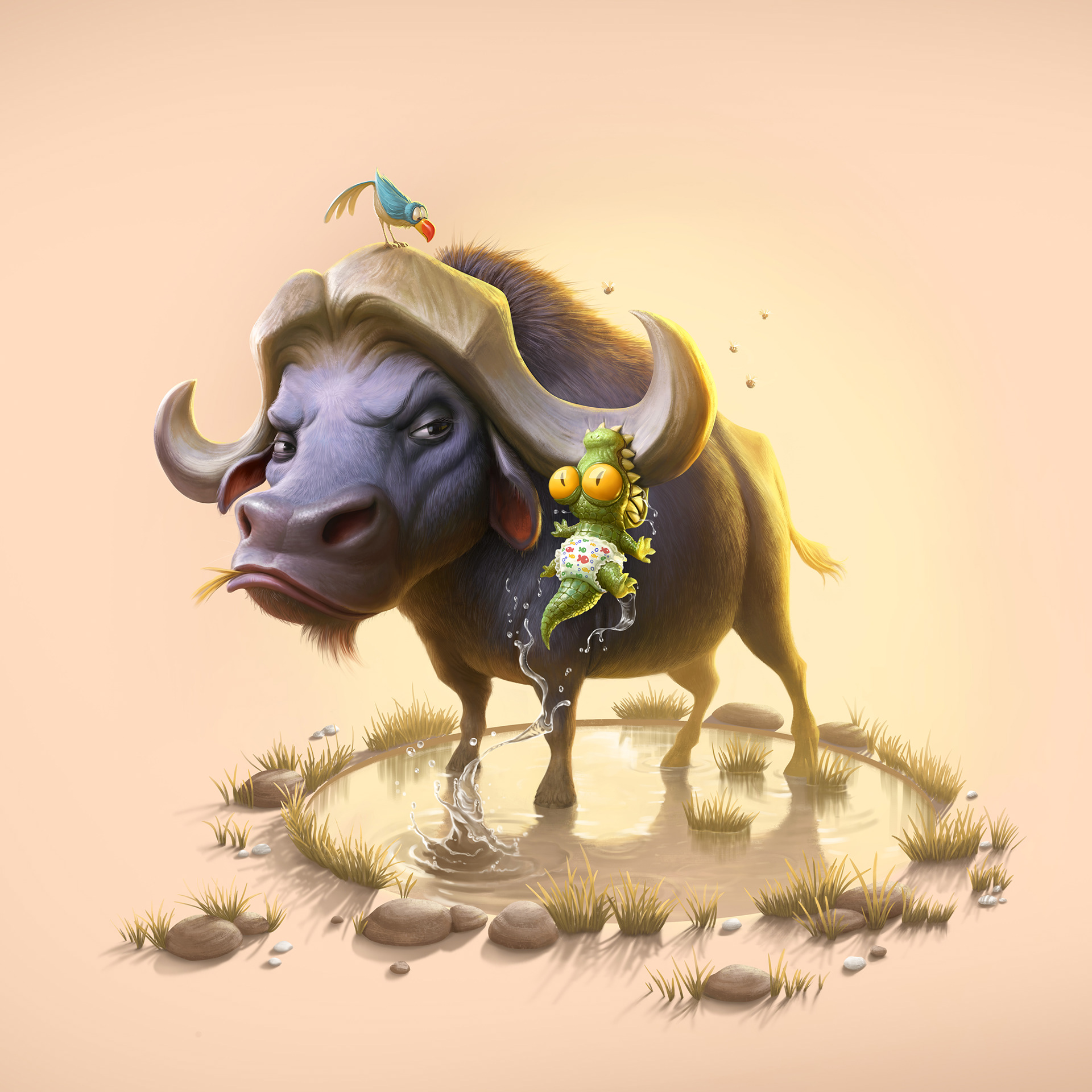 Tiago Hoisel，Illustration，children，