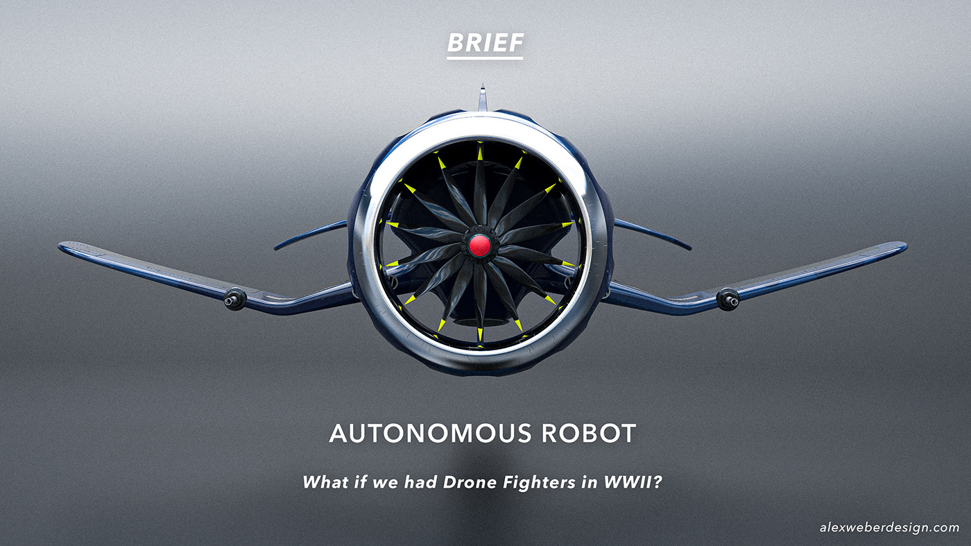 Alex Weber，DF-8 UAV Fighter，Streamlined design，f4u pirate ship，
