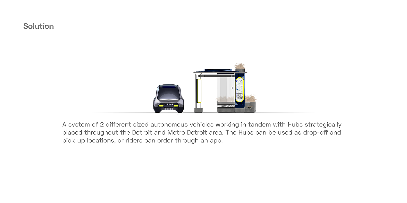 Nick Greca，Detroit Transportation，Intelligent design，Autopilot，bus station，conceptual design，
