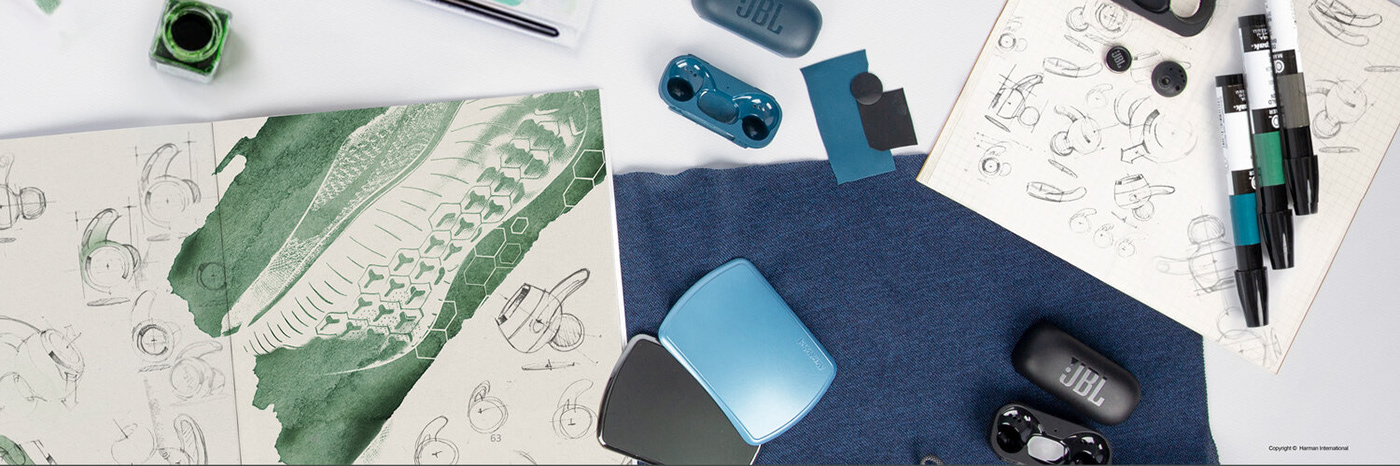 Axel Lorsold，Hawa Souchaud，jbl，Ergonomics，reddot winner 2021，Earphone design，2022 red dot award works，