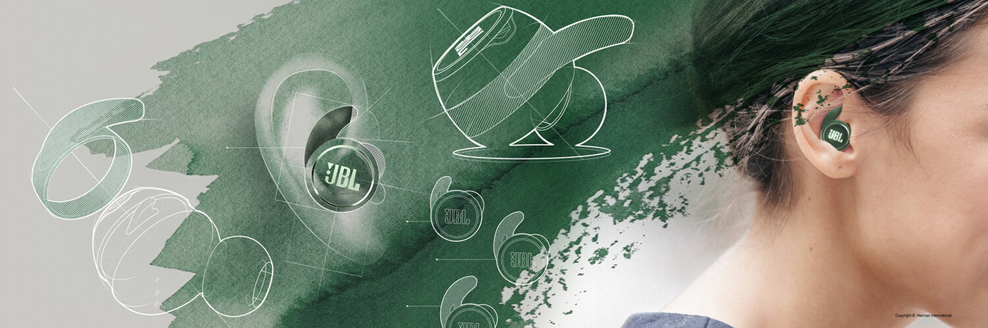 Axel Lorsold，Hawa Souchaud，jbl，Ergonomics，reddot winner 2021，Earphone design，2022 red dot award works，