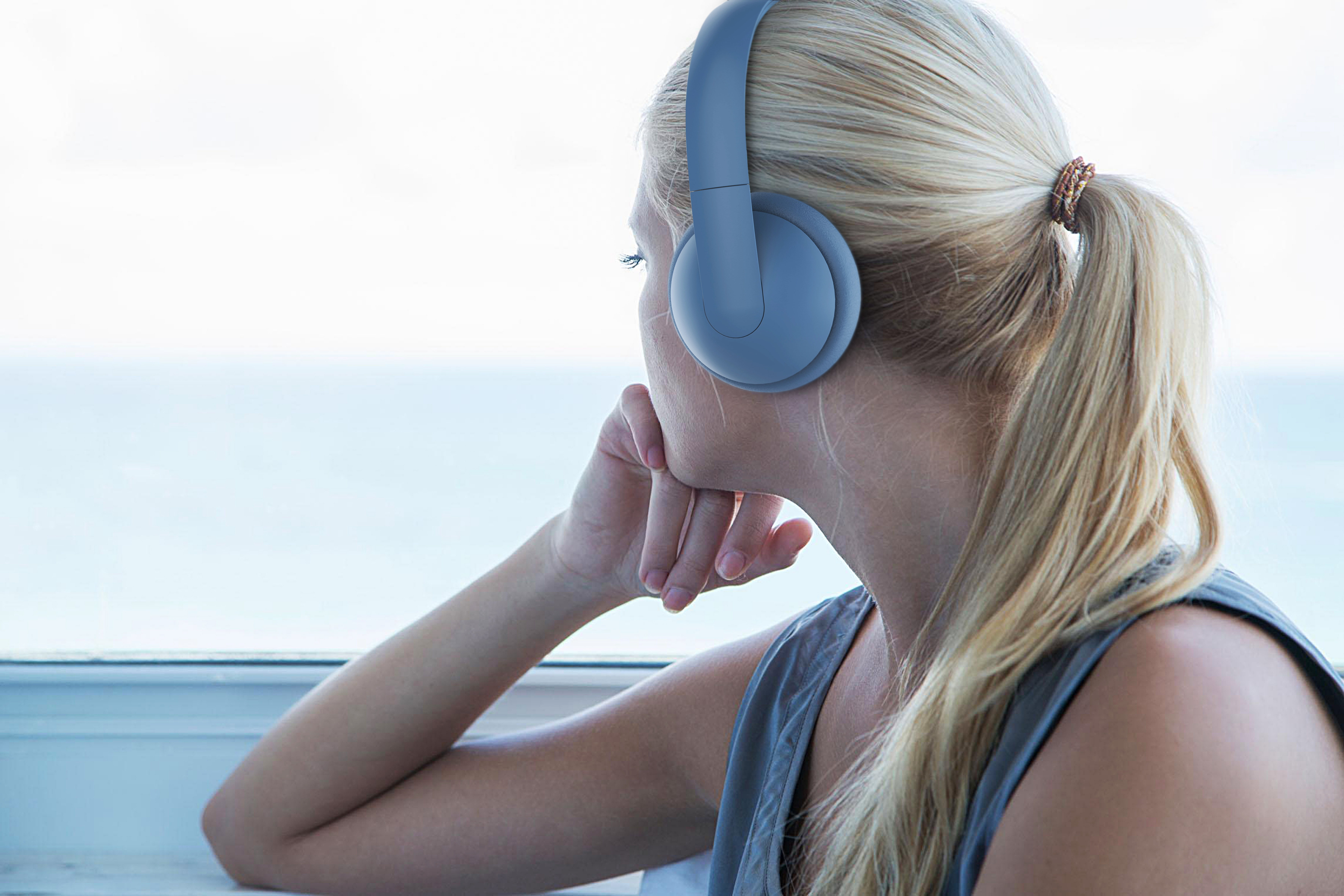 Pure, Minimal Headset, Bluetooth Headset，