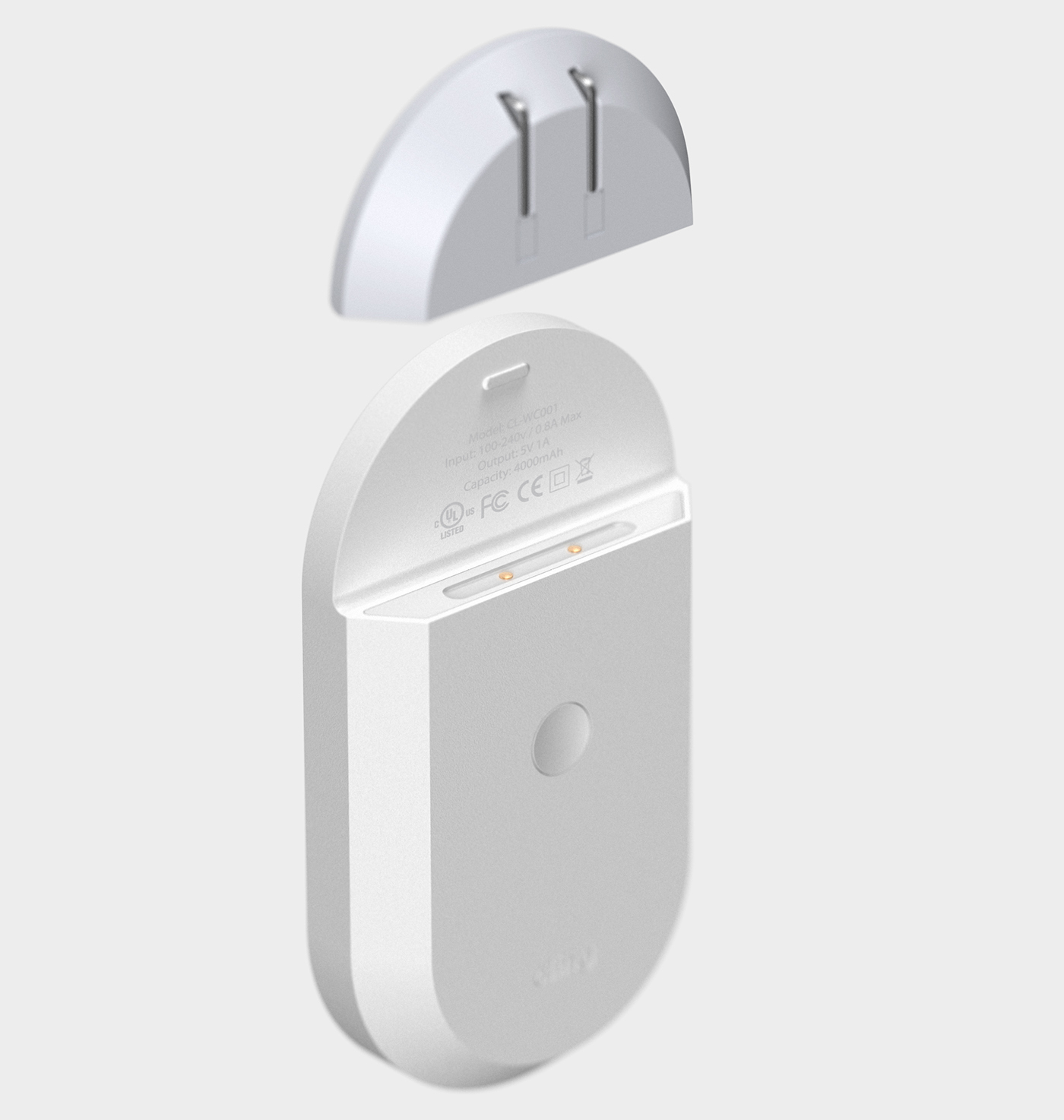 product design，Digital，wireless charger ，Cling，