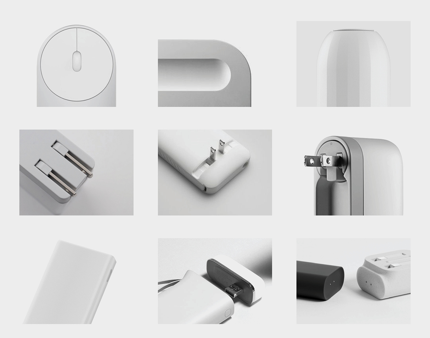 product design，Digital，wireless charger ，Cling，