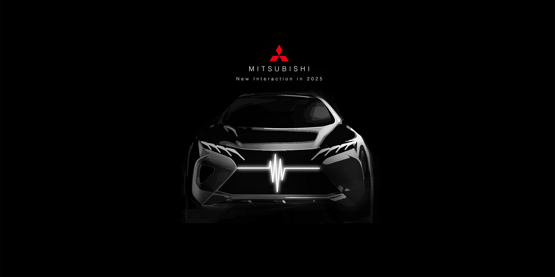 draft，Hand drawn，conceptual design，suv，electric vehicle，Mitsubishi，Mitsubishi，love，interactive，communicate，