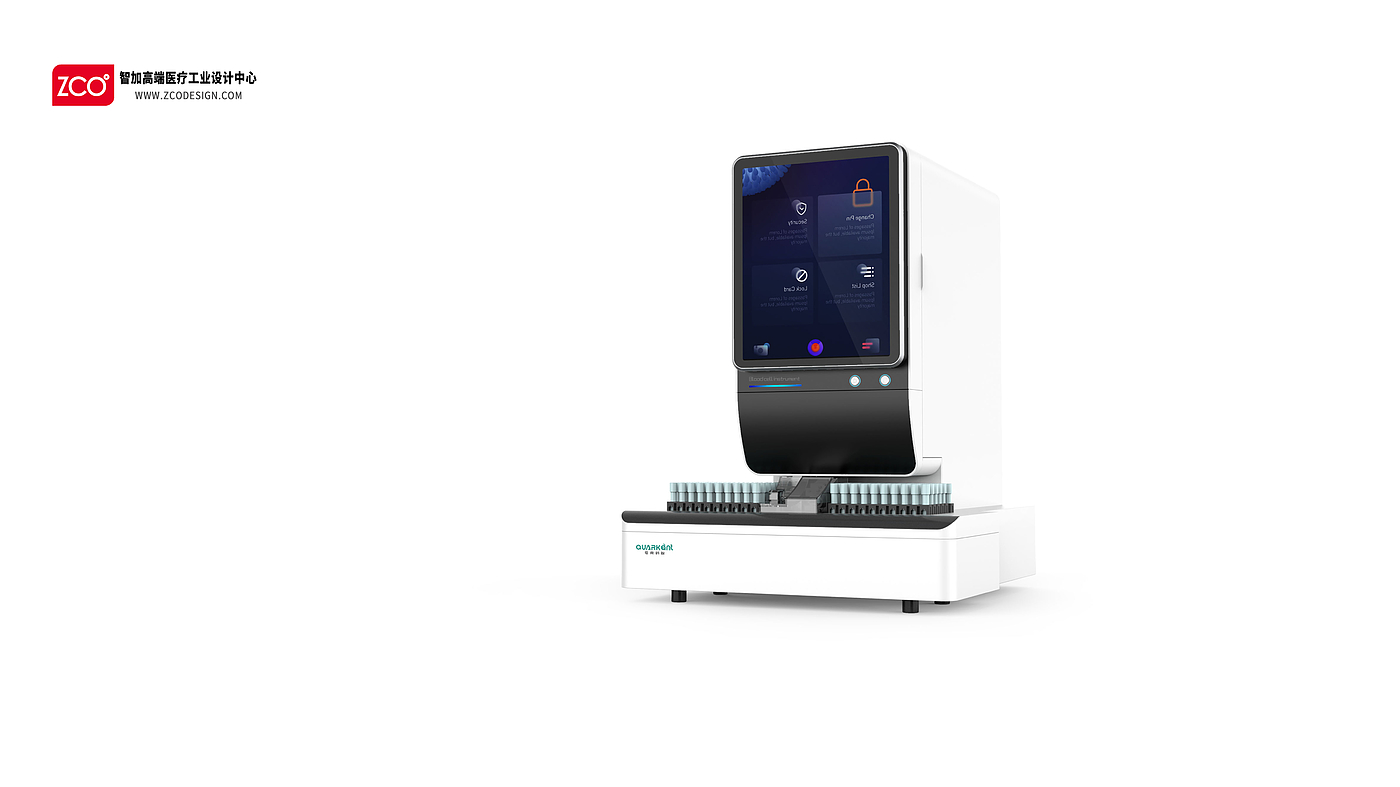 industrial design，medical care，Analyzer，blood，innovate，Zhijia design，instrument，