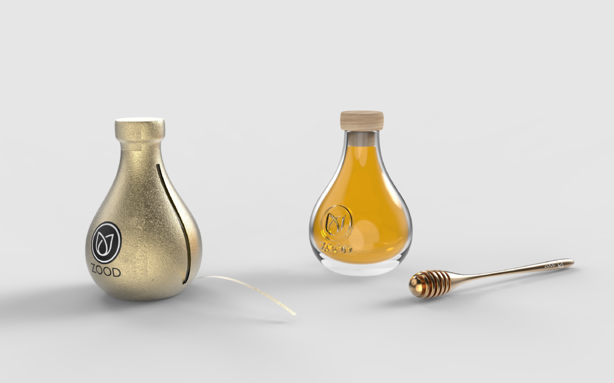 packing design，Honey pot，Honey packaging，