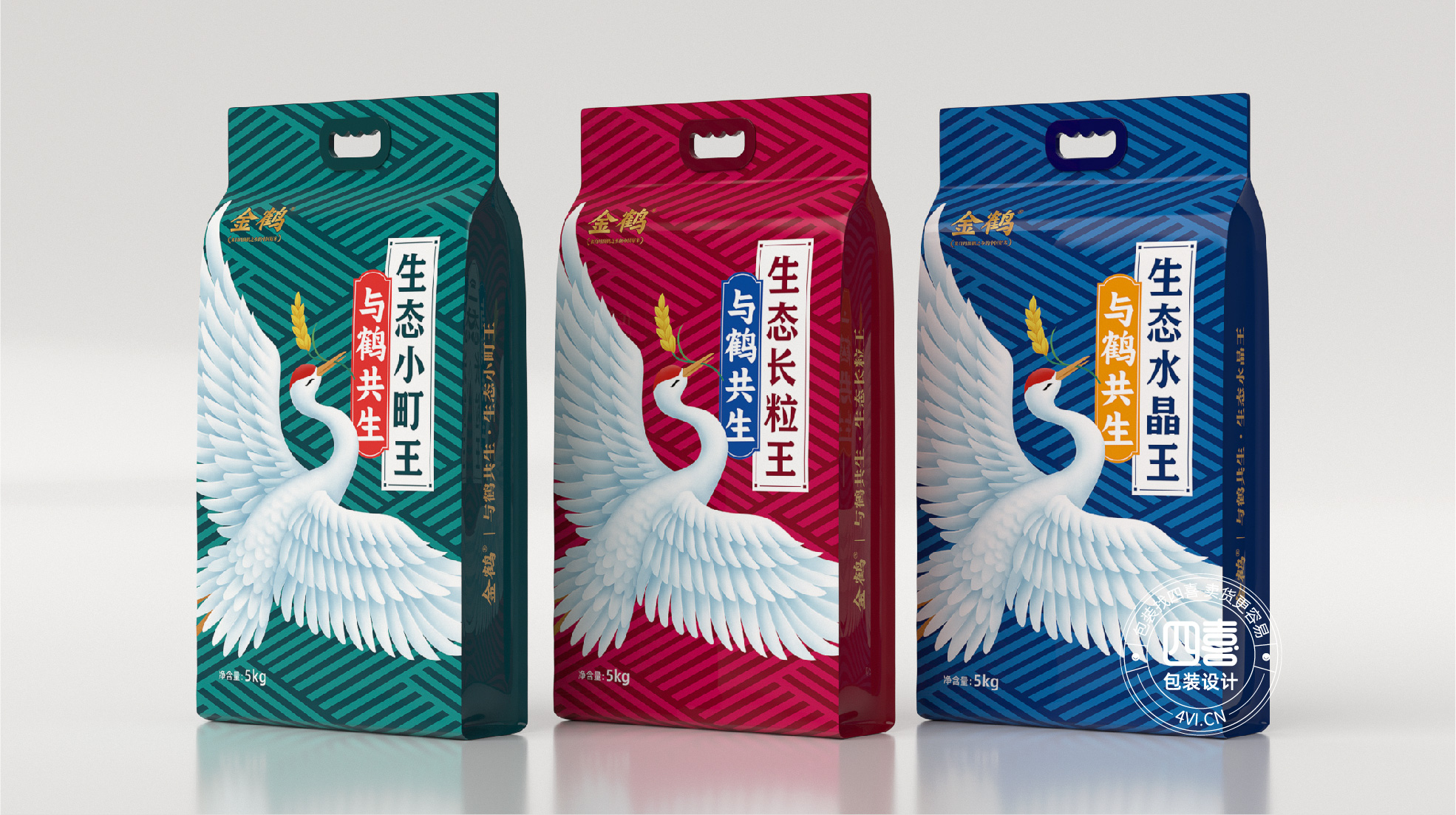 packing design，agriculture products，rice，originality，Brand planning，