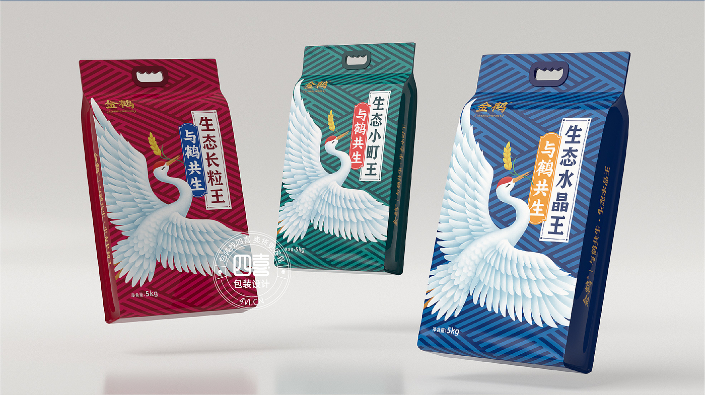 packing design，agriculture products，rice，originality，Brand planning，