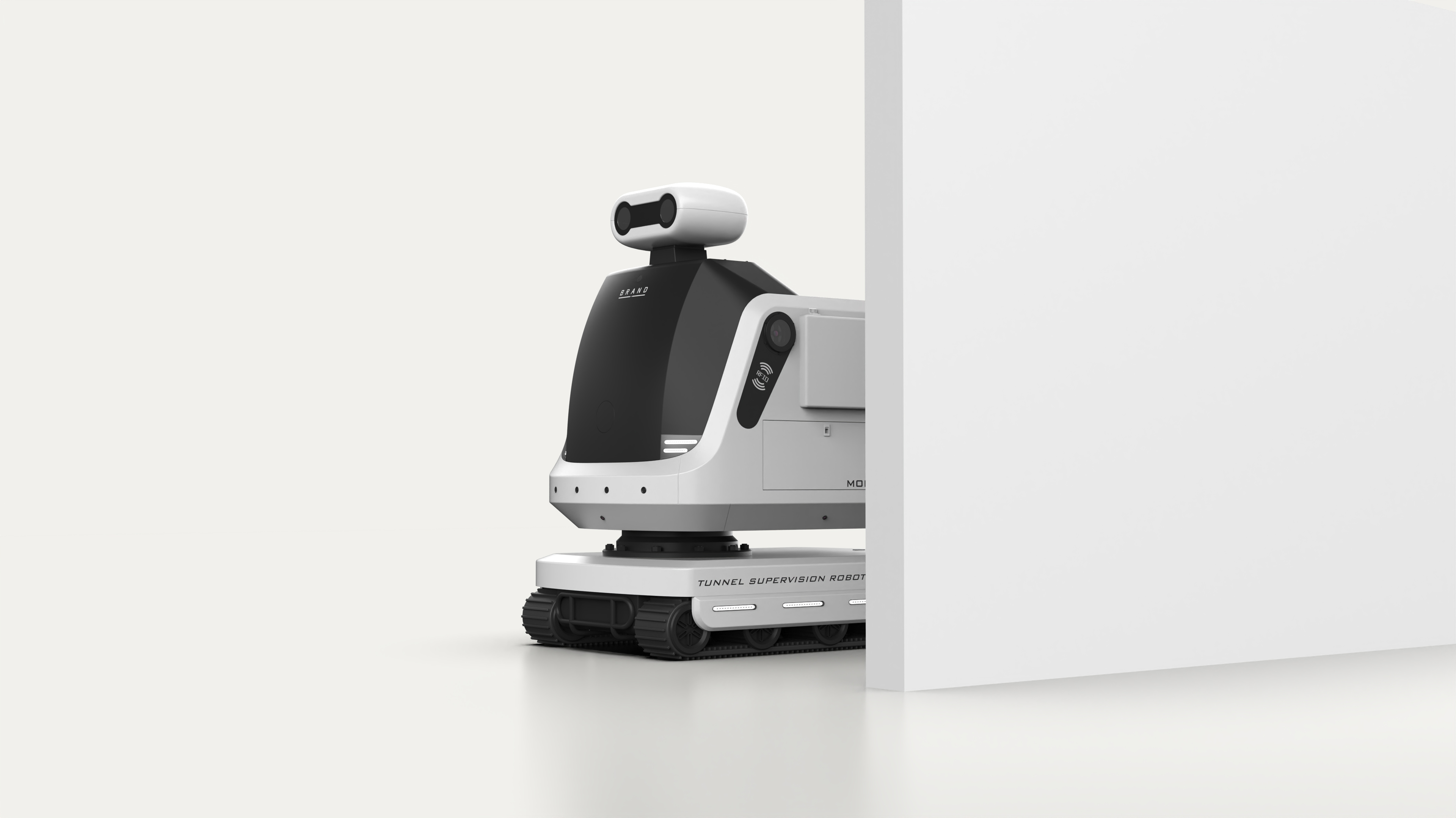 Tunnel supervision robot，