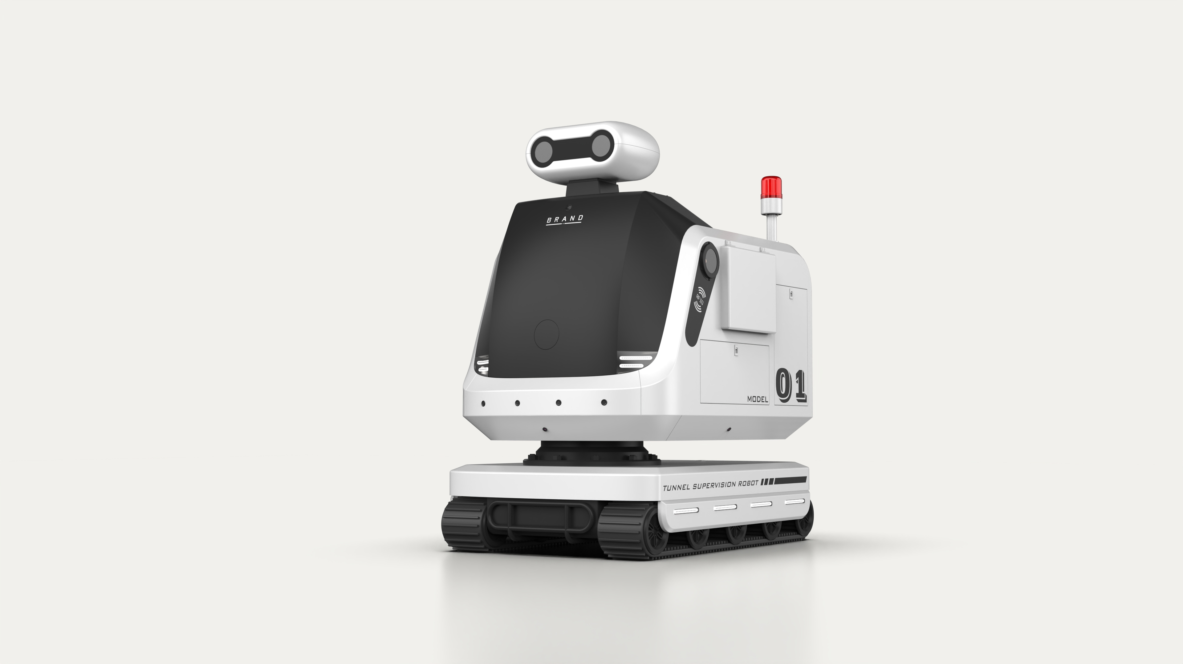 Tunnel supervision robot，