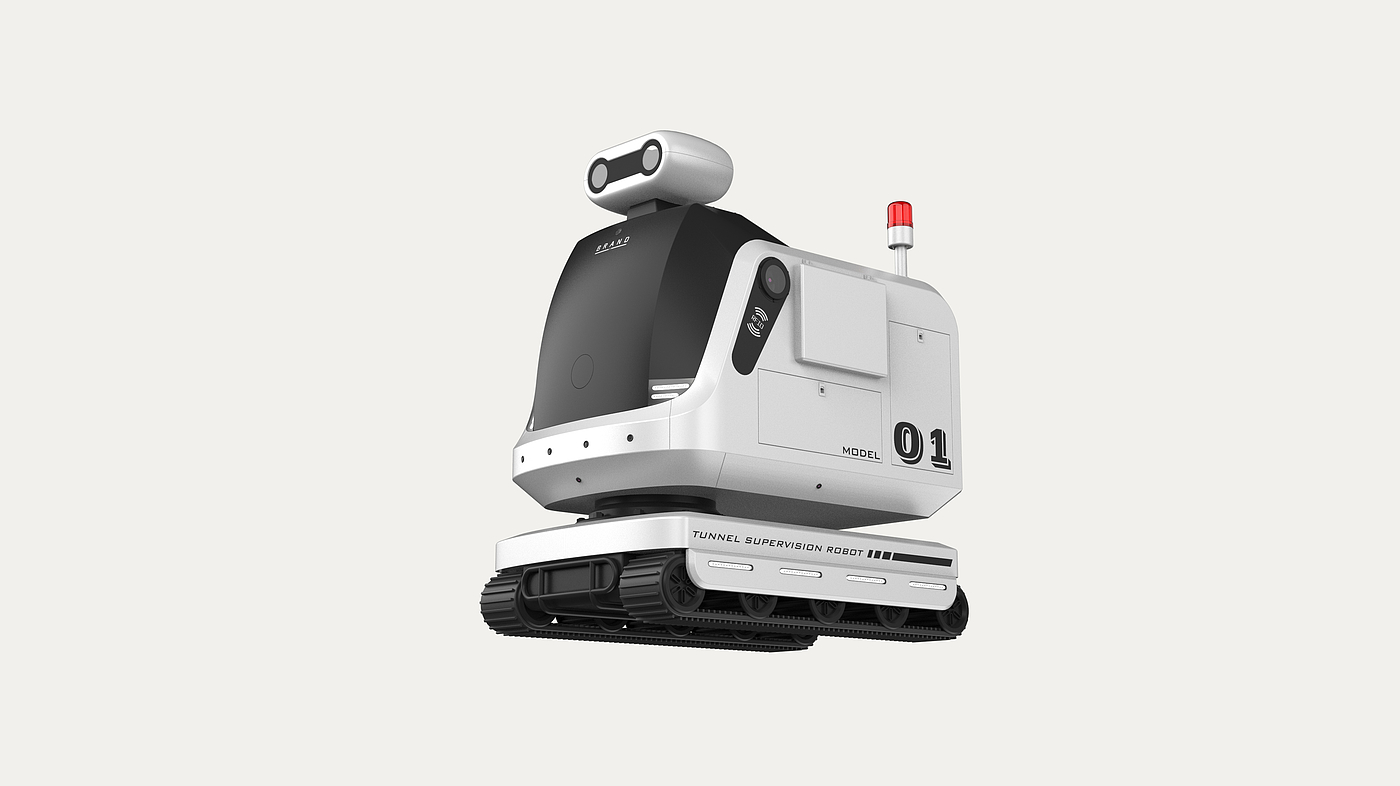 Tunnel supervision robot，